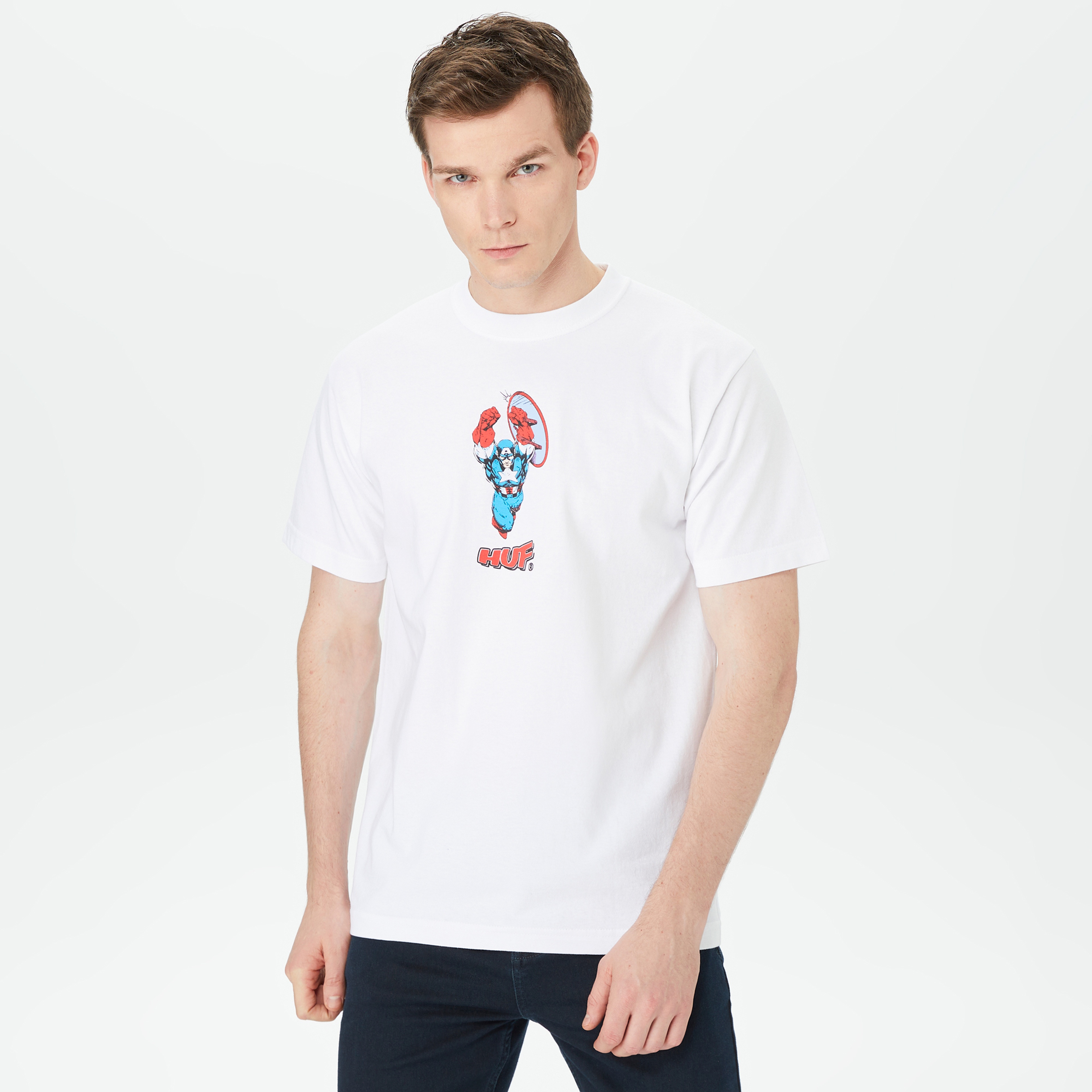 HUF Hammer Time Erkek Beyaz T-Shirt