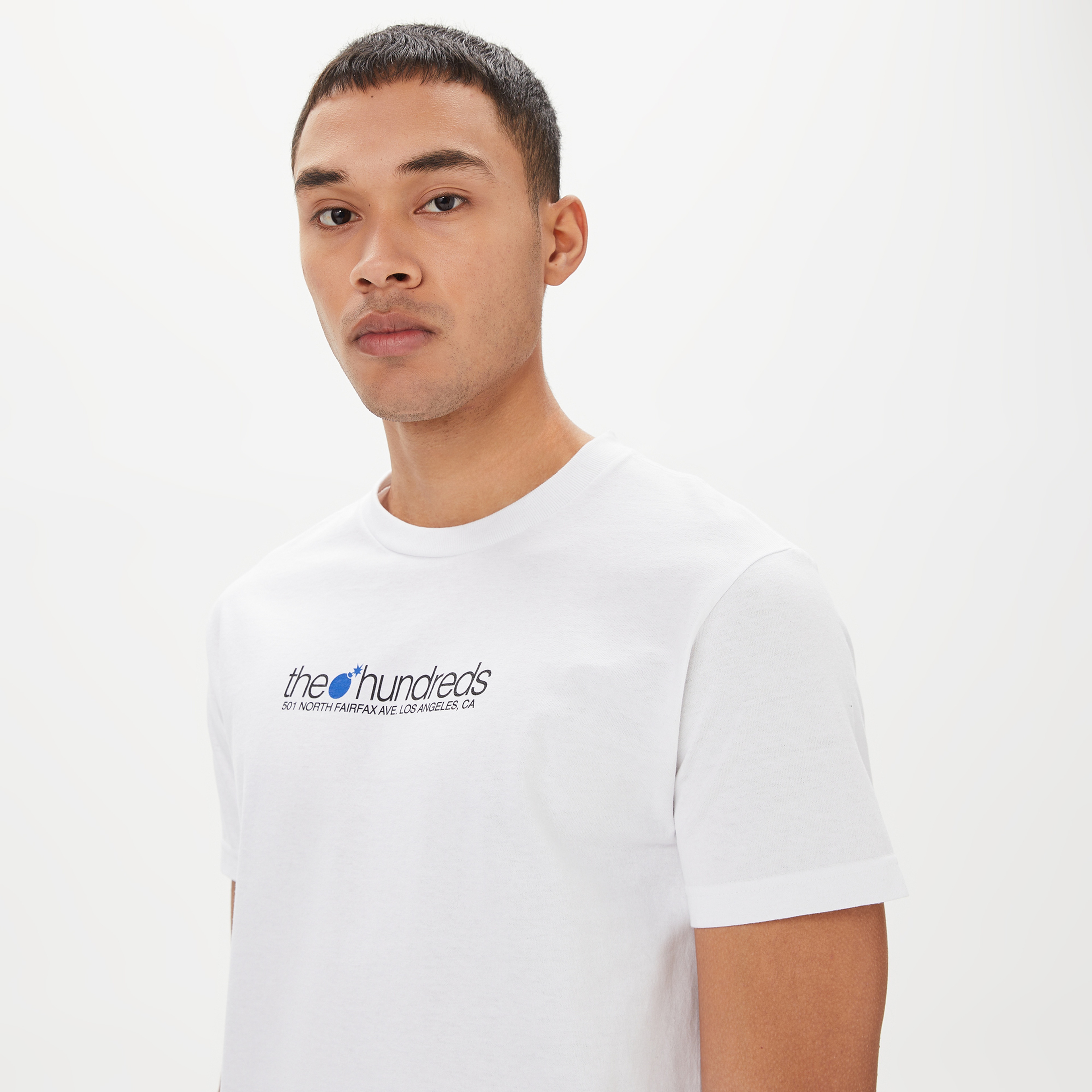 The Hundreds Mon Amour Erkek Beyaz T-Shirt