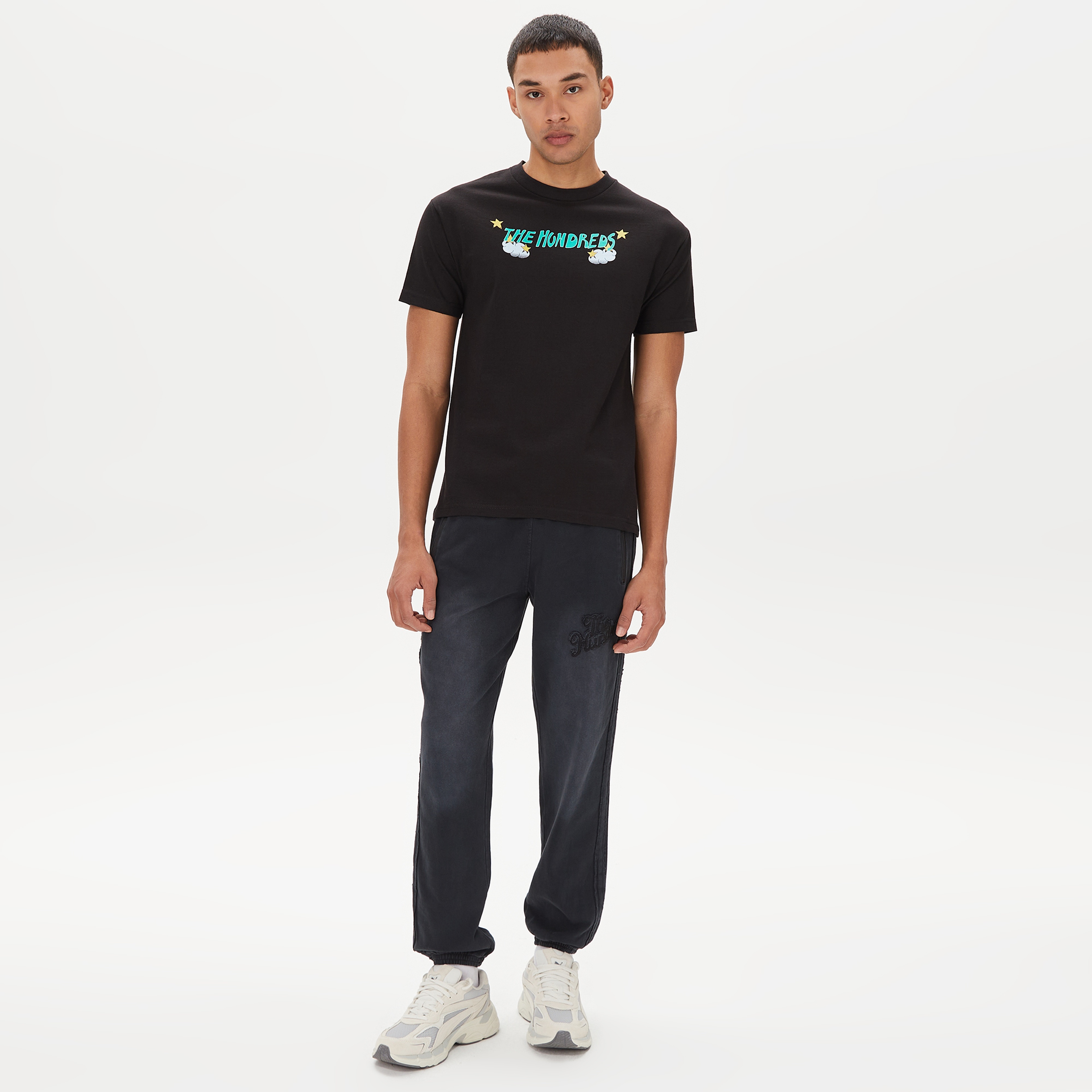 The Hundreds Jester Erkek Siyah T-Shirt