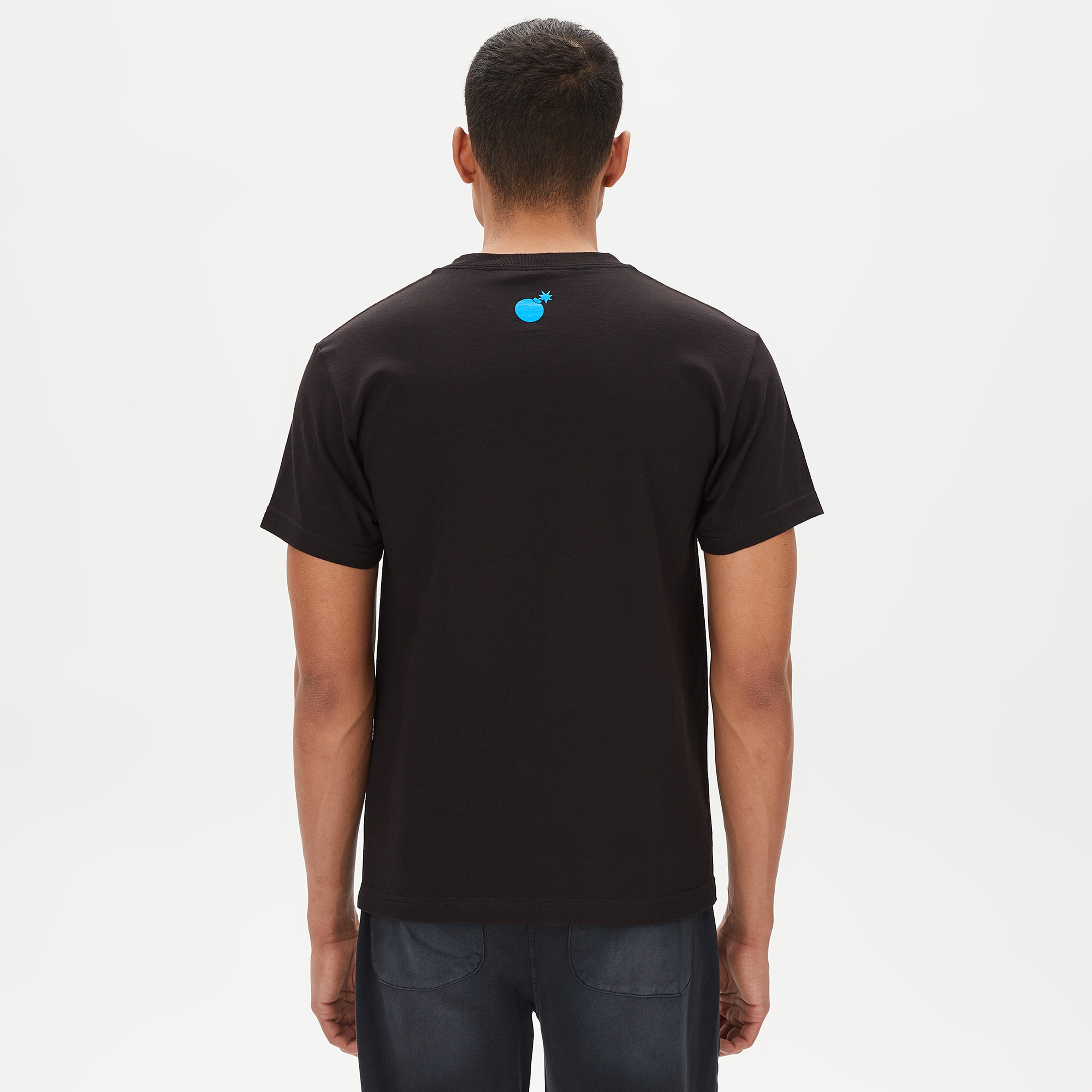 The Hundreds Industry Slant Erkek Siyah T-Shirt