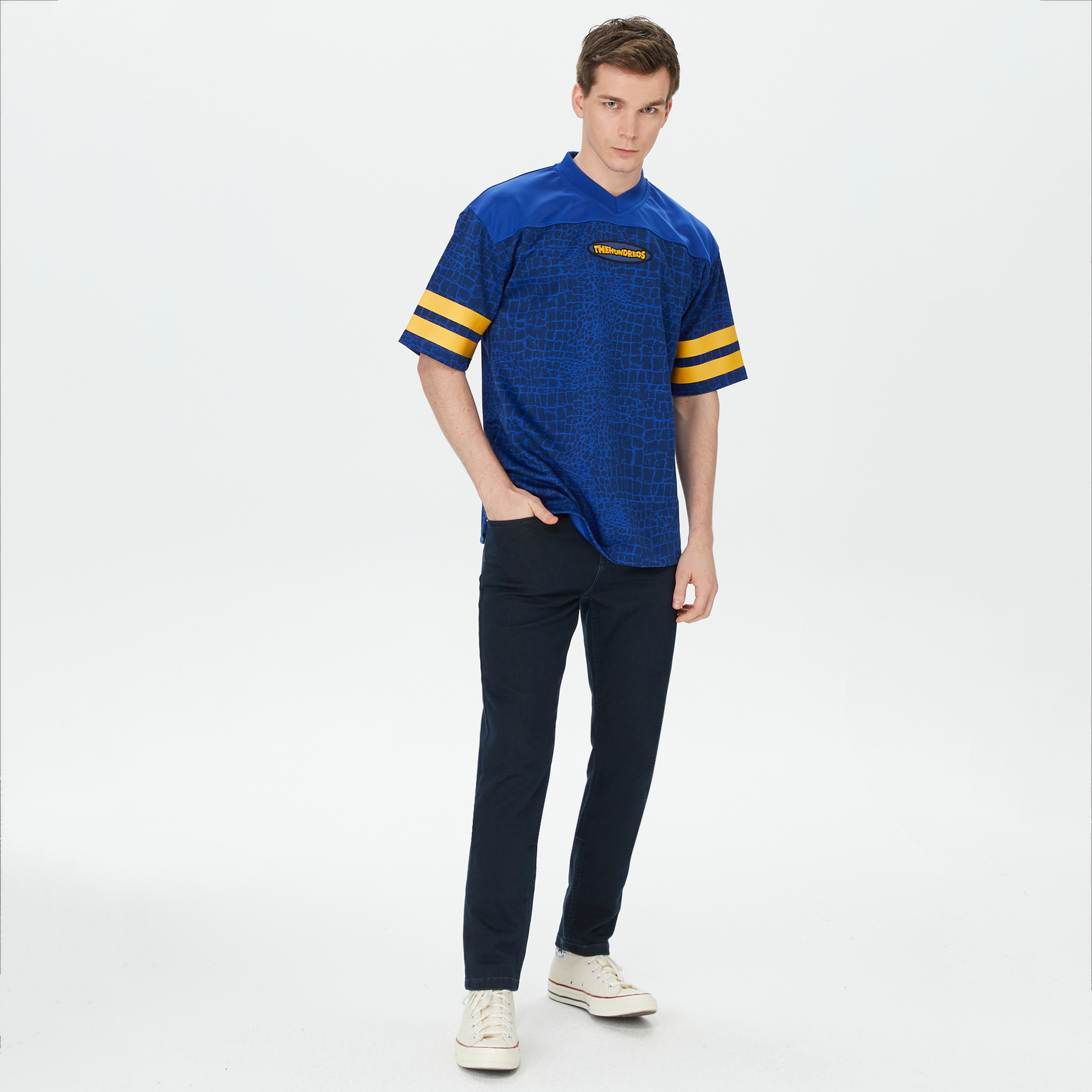 The Hundreds Morelet SS Erkek Mavi T-Shirt