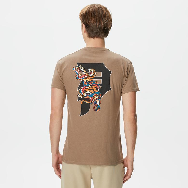 Primitive Tangle Erkek Yeşil T-Shirt