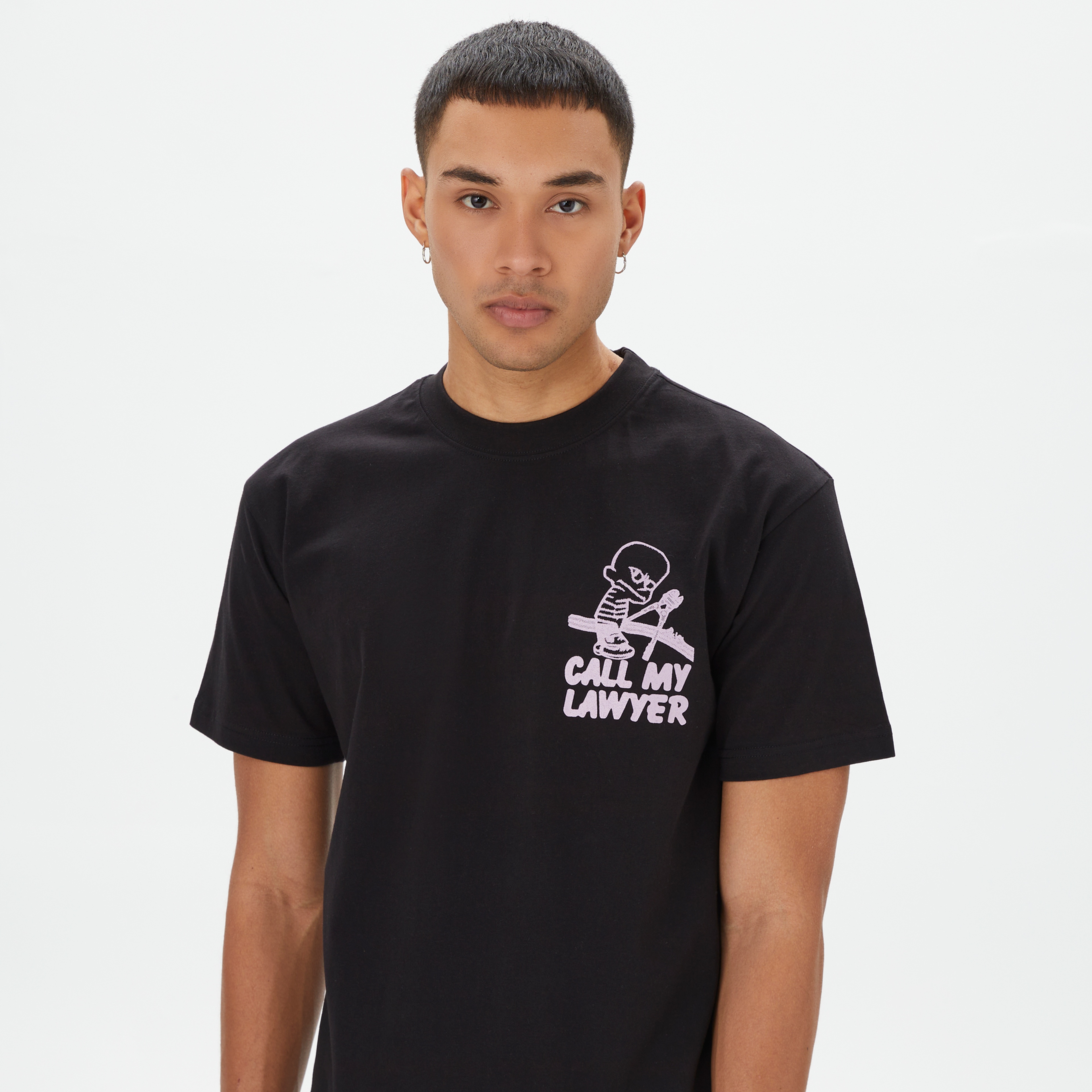 Market Not Guilty Erkek Siyah T-Shirt