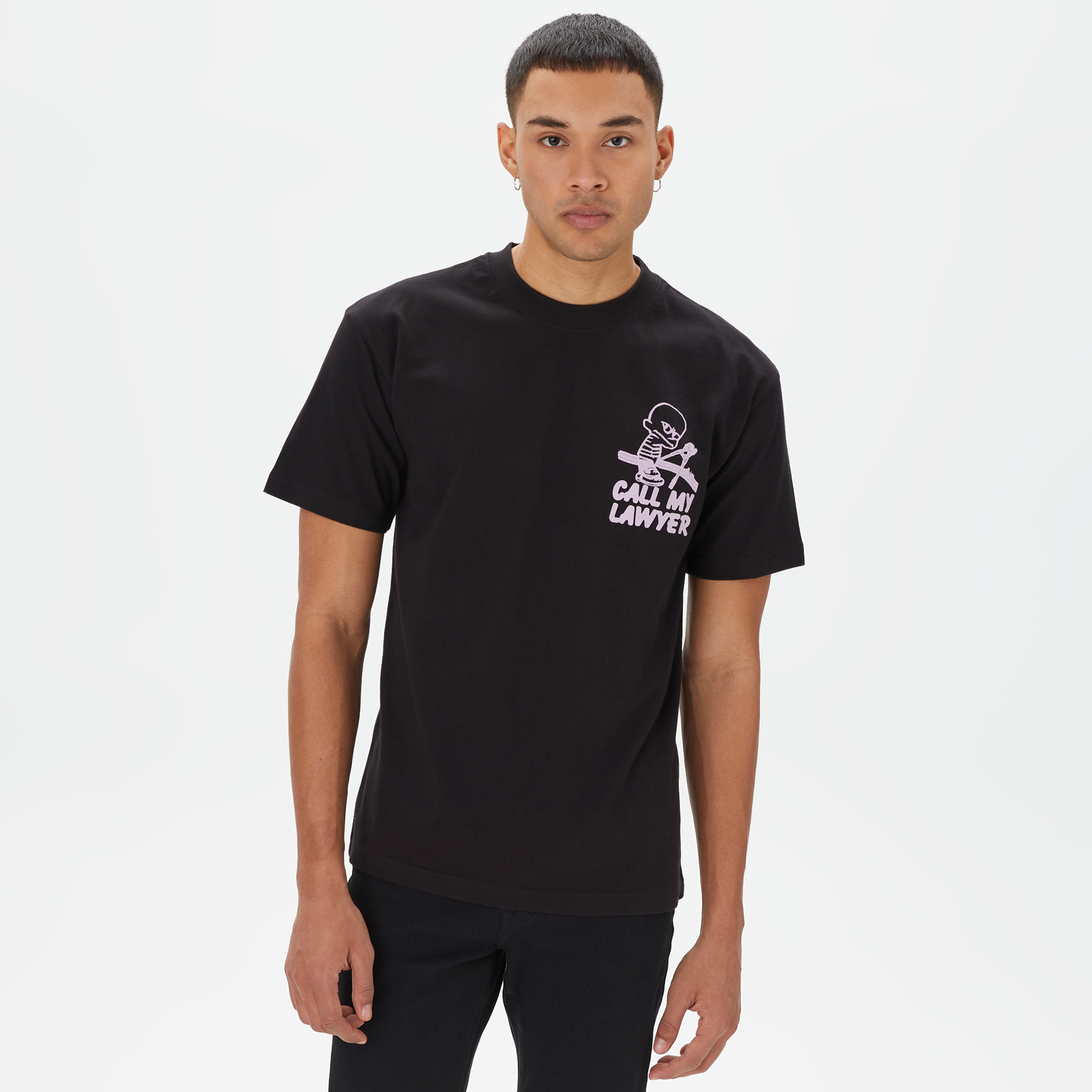 Market Not Guilty Erkek Siyah T-Shirt