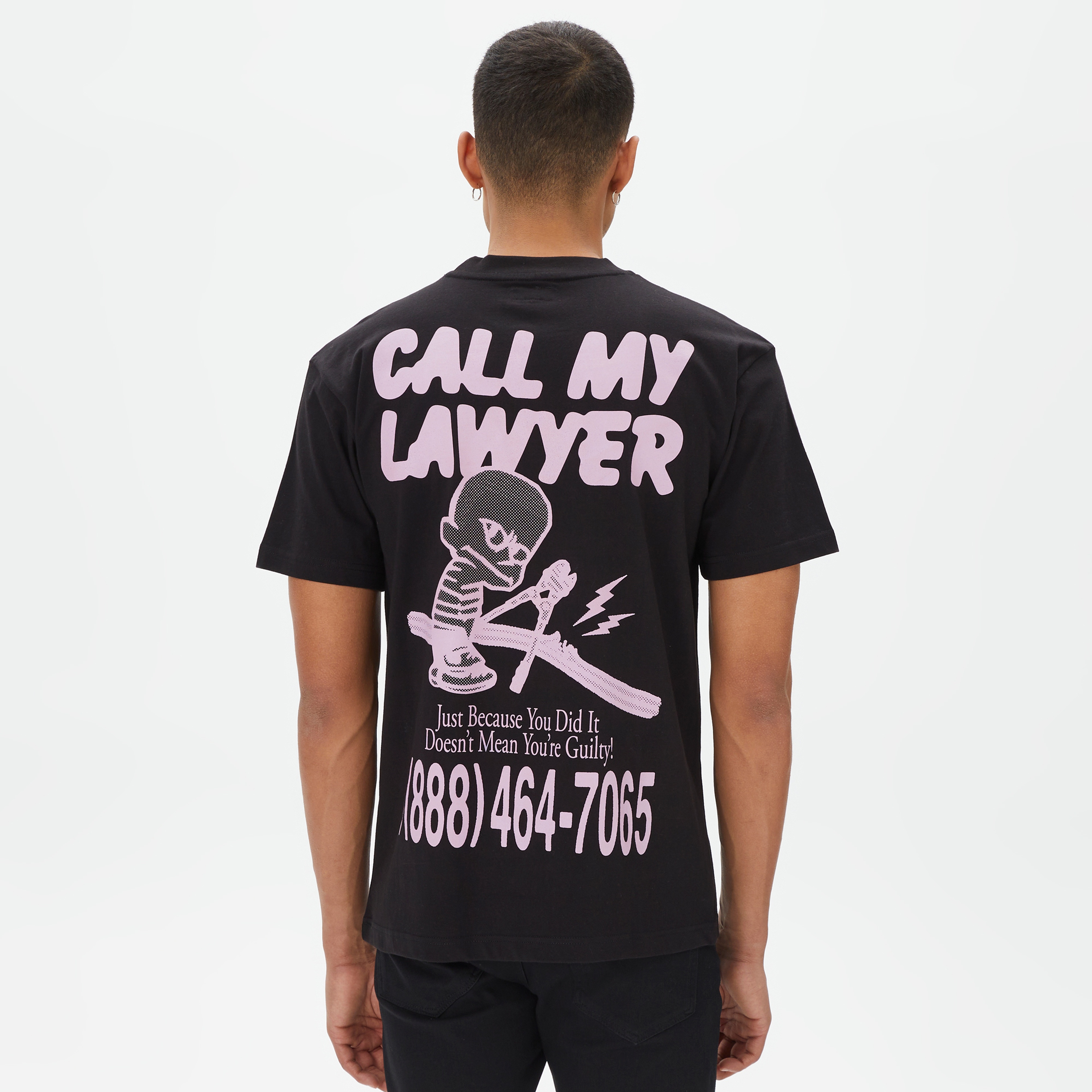 Market Not Guilty Erkek Siyah T-Shirt