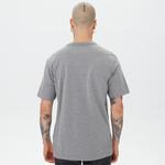 Alpha Industries Nasa Logo Print  Erkek Gri T-Shirt