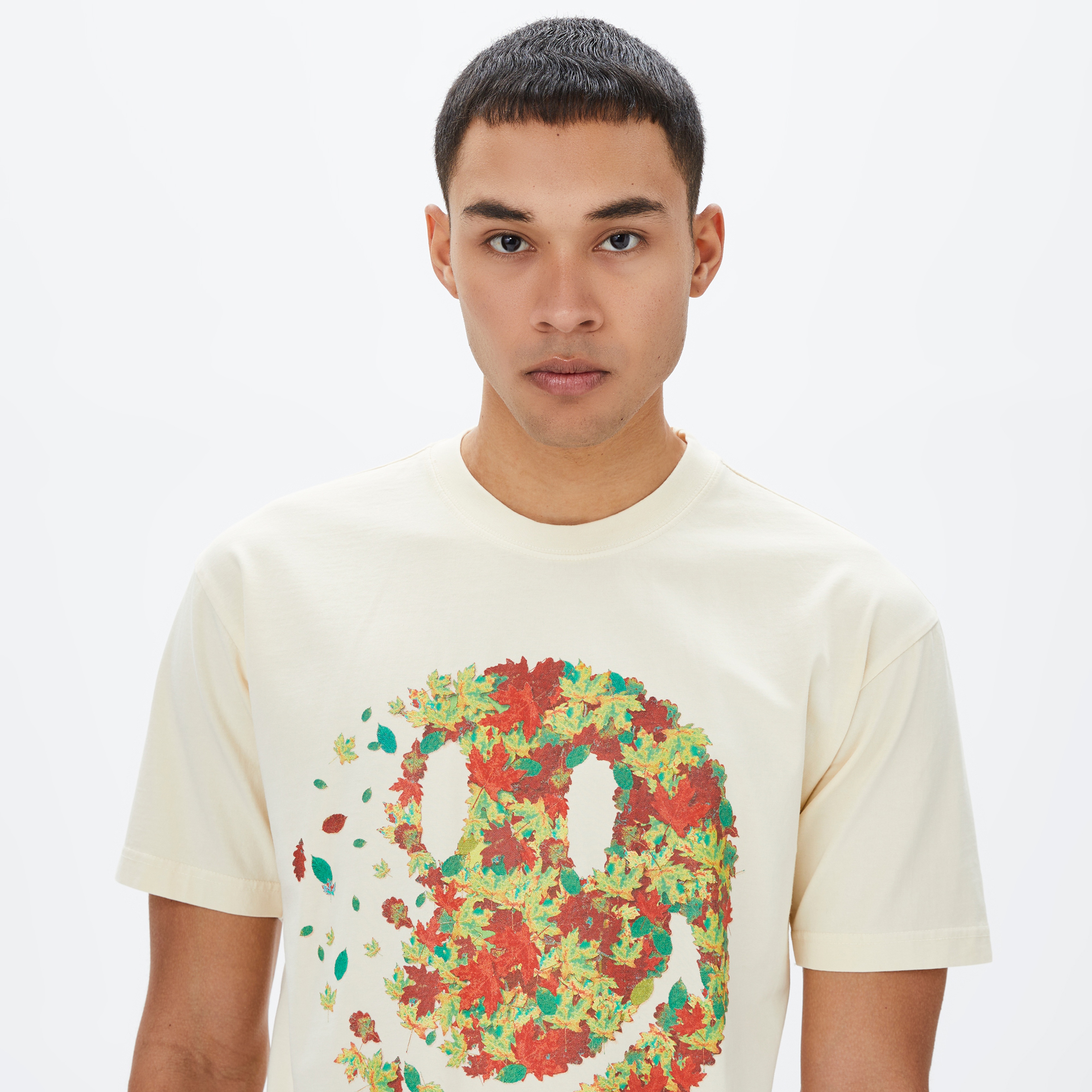 Market Smiley Product Of Nature Erkek Krem T-Shirt