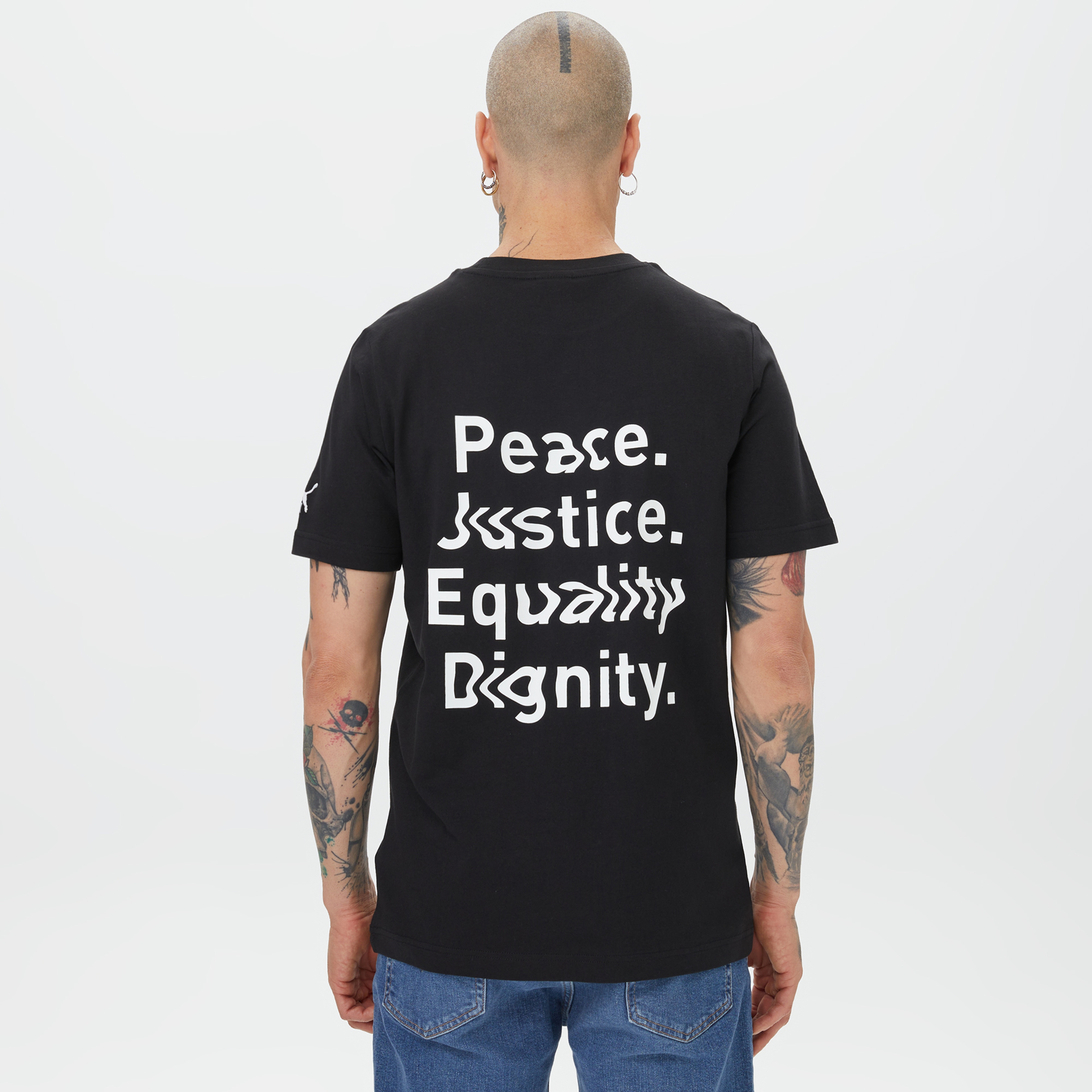 Puma Classics Erkek Siyah T-Shirt