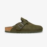 Birkenstock Boston Fell Vl Unisex Yeşil Terlik