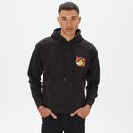 Market Smiley Inner Peace Pullover Erkek Siyah Hoodie