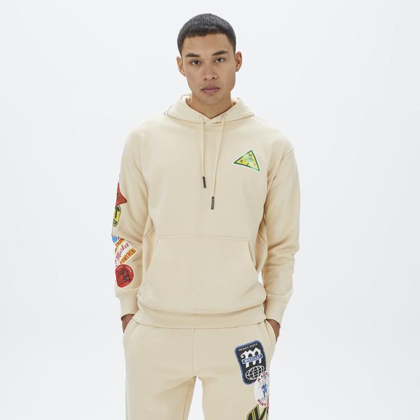 Market Hard Pullover Erkek Krem Hoodie