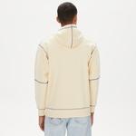 Market Triple Stitch Pullover Erkek Krem Hoodie