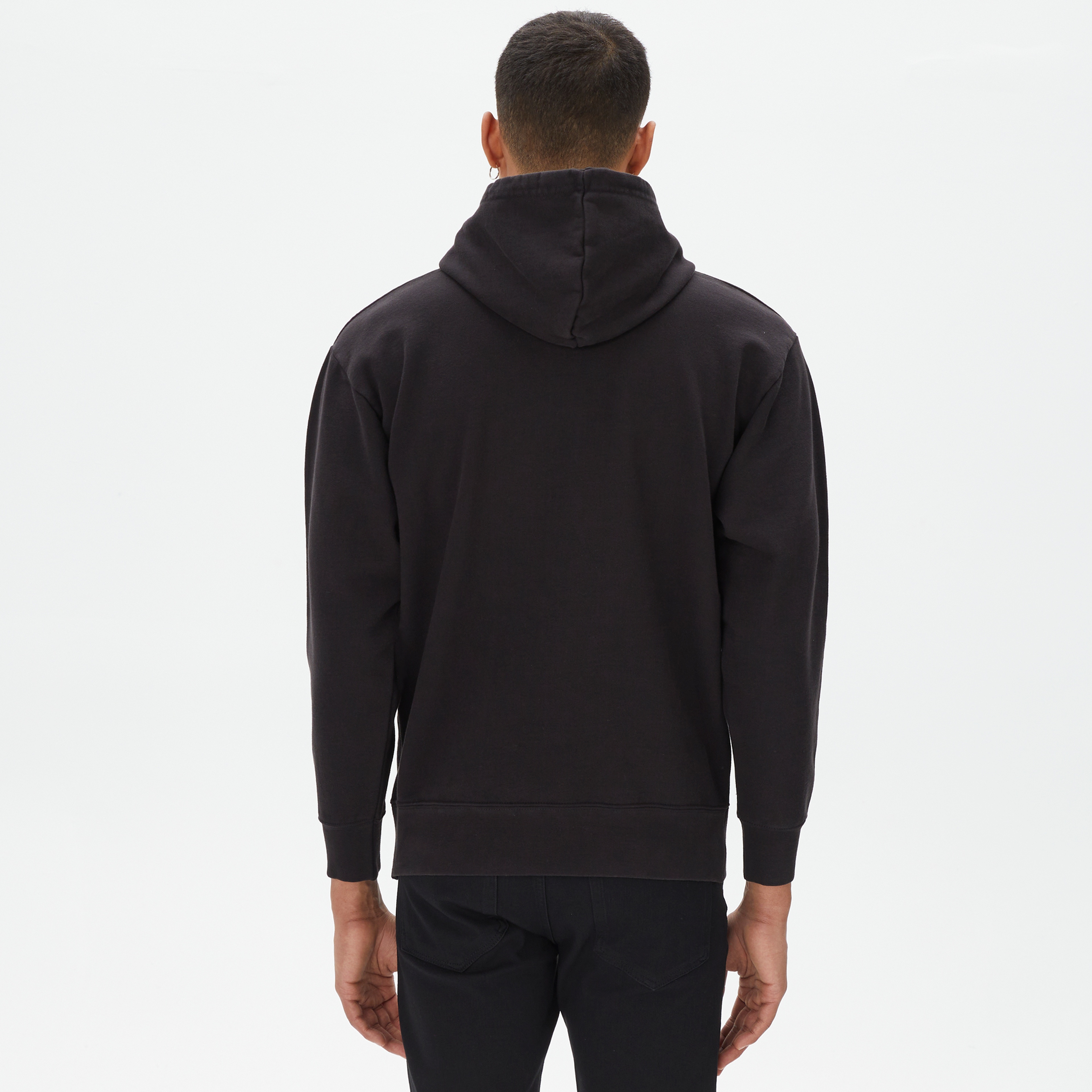 Market Super Market Pullover Erkek Siyah Hoodie