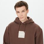 HUF Set Box Erkek Kahverengi Hoodie