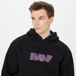 HUF Cheata Erkek Siyah Hoodie