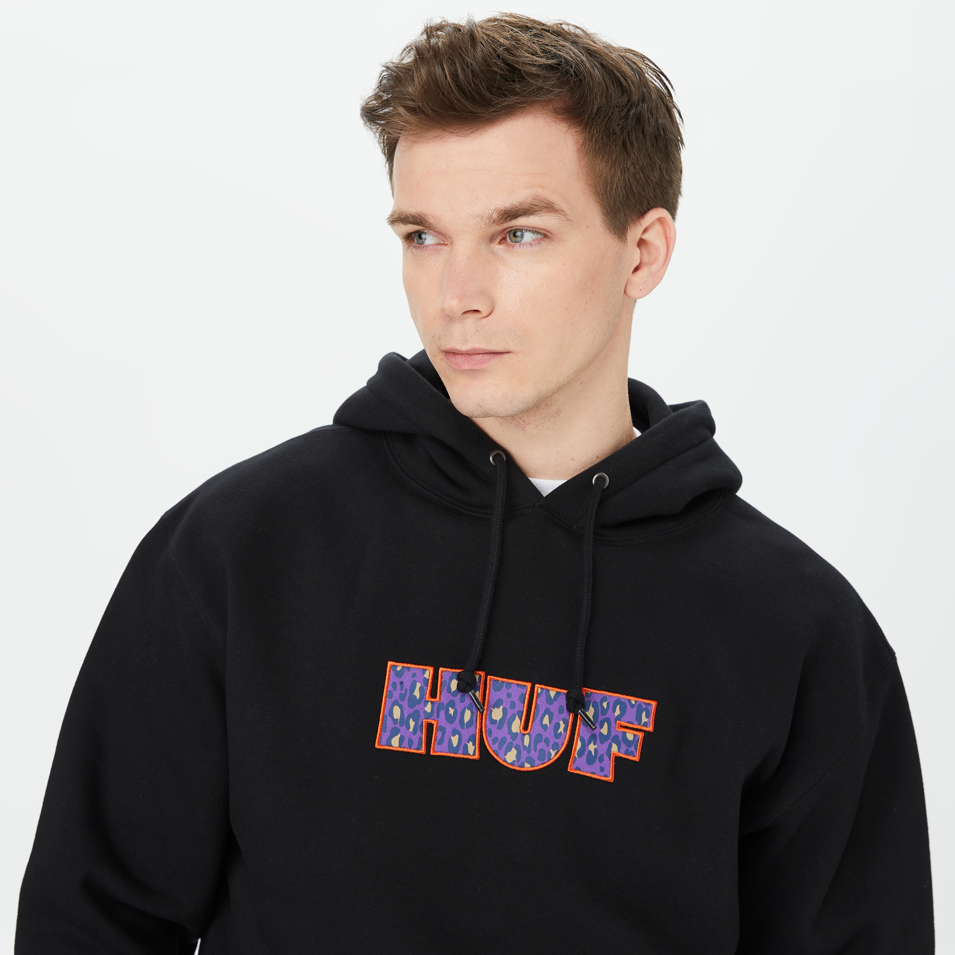 HUF Cheata Erkek Siyah Hoodie