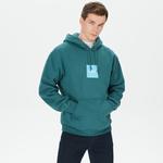 HUF Set Box Erkek Yeşil Hoodie