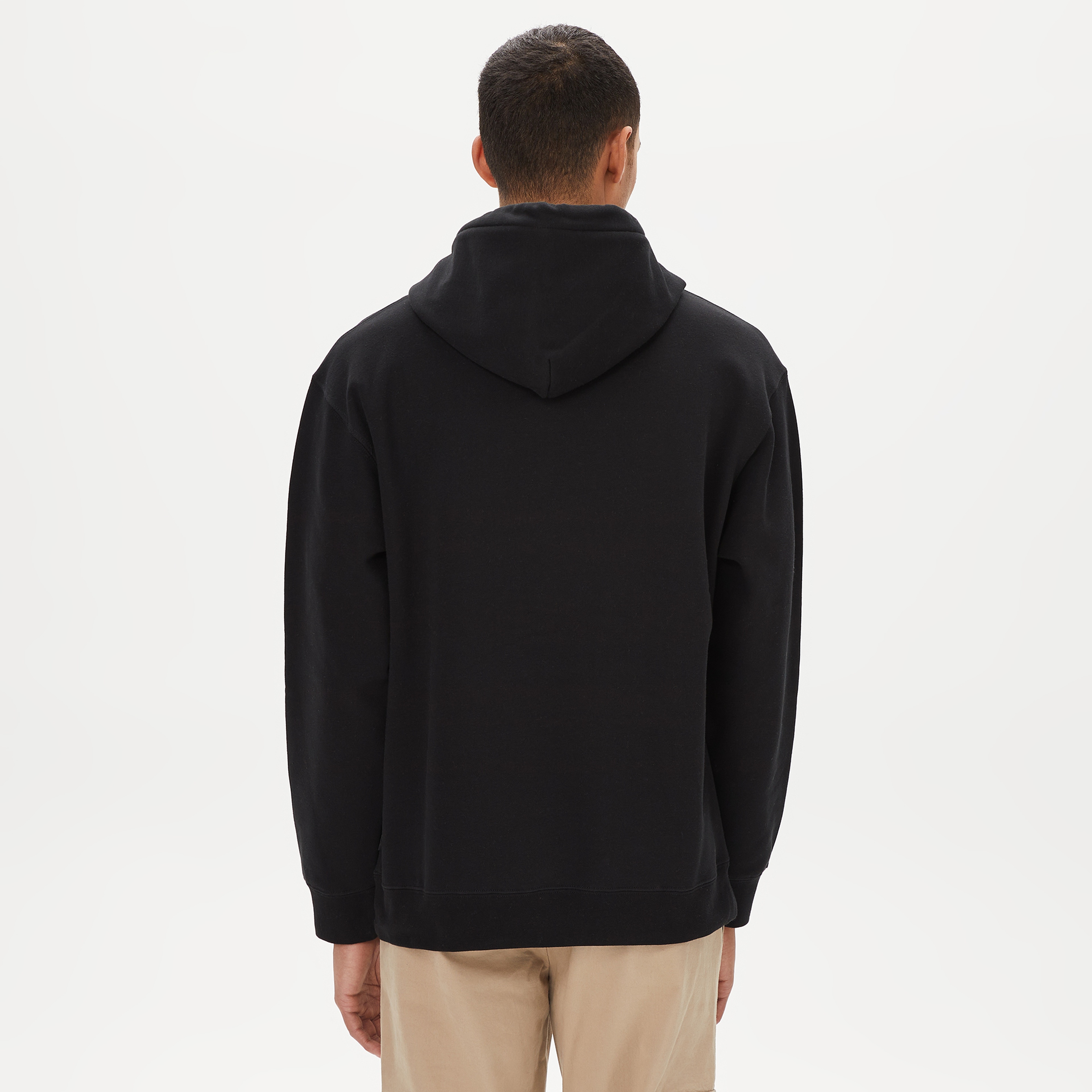 HUF No-Fi Tt Erkek Siyah Hoodie