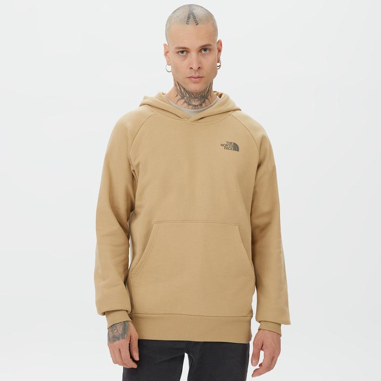 The North Face Raglan Redbox Hoodie Erkek Haki Sweatshirt