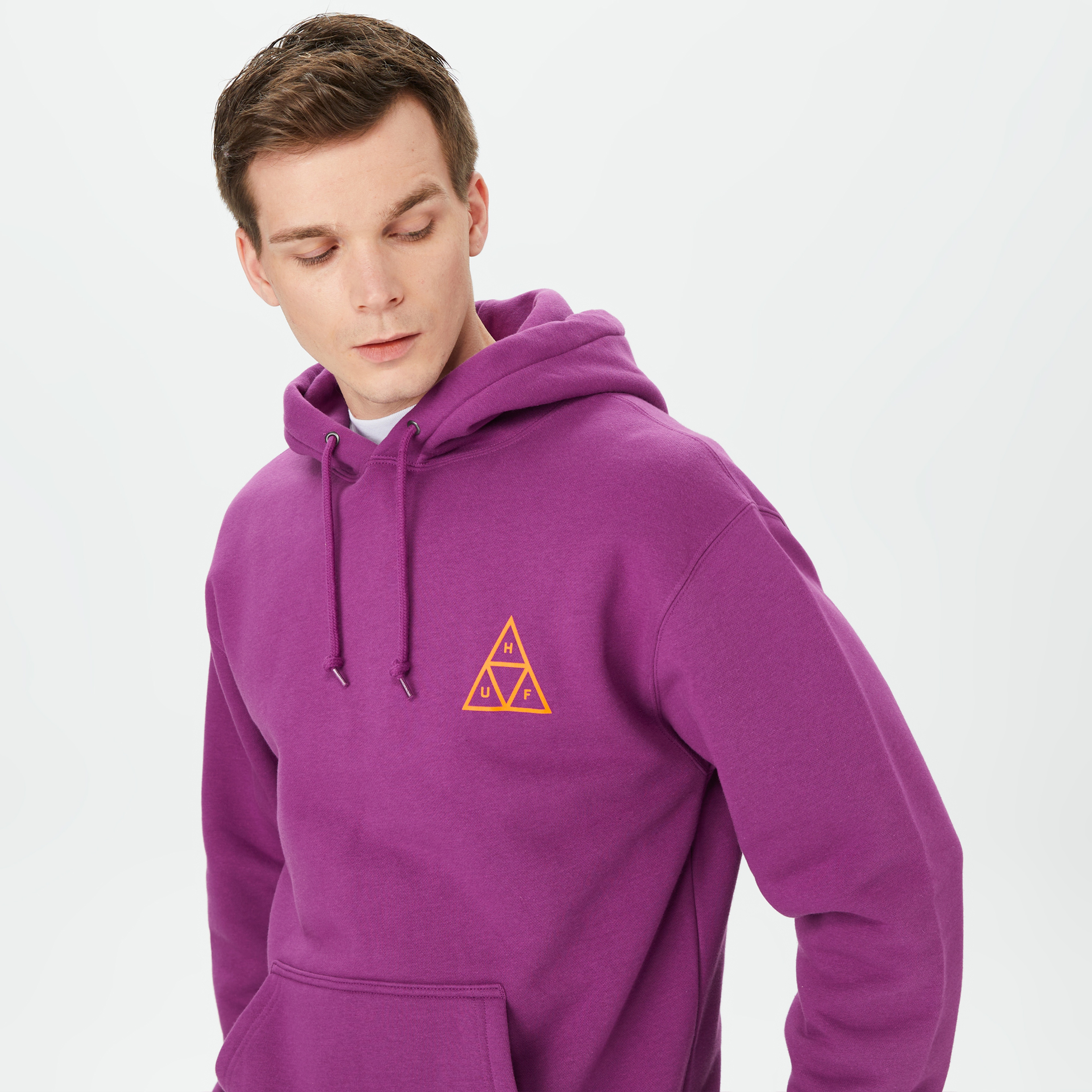 HUF Set Tt Erkek Mor Hoodie