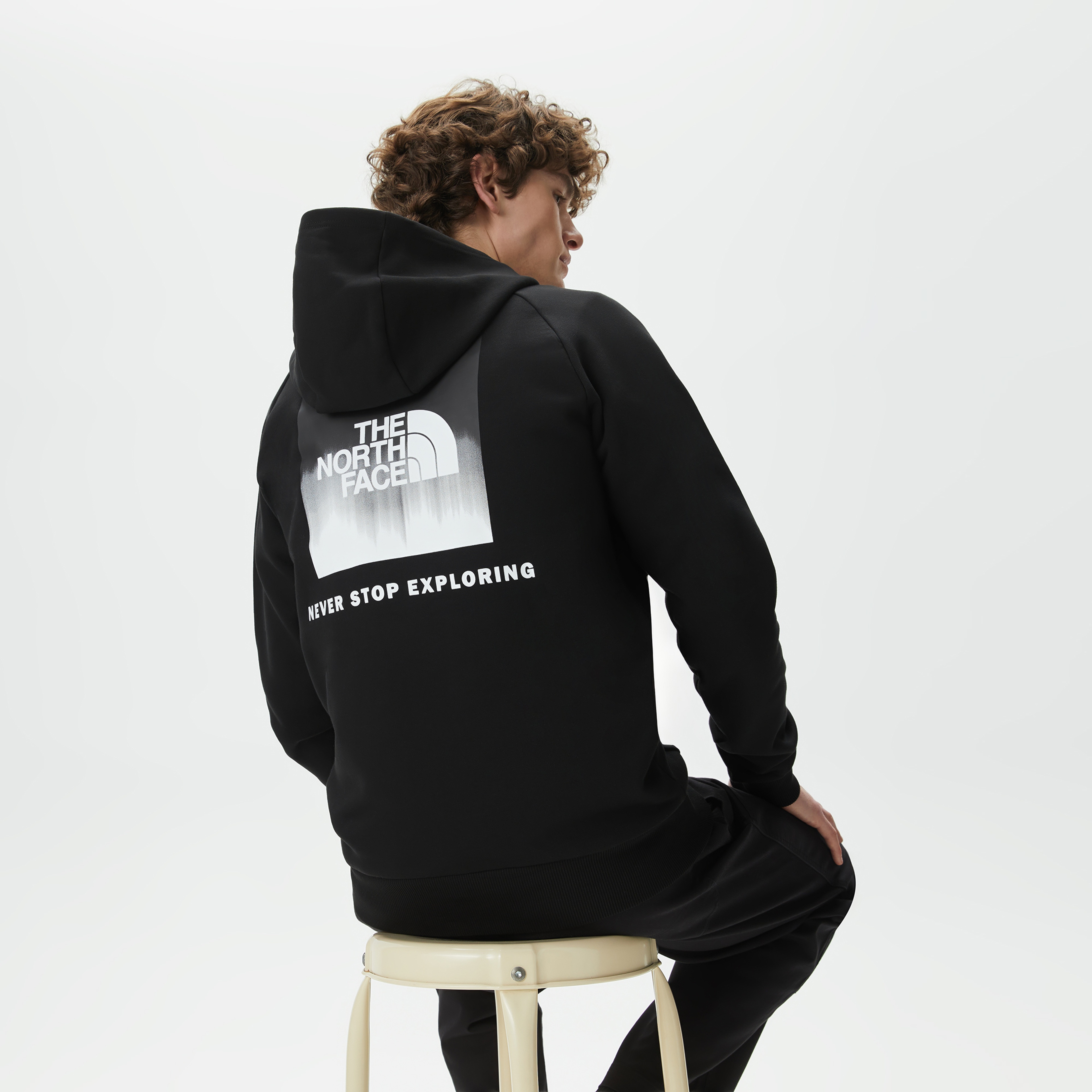 The North Face Raglan RedboxErkek Siyah Hoodie