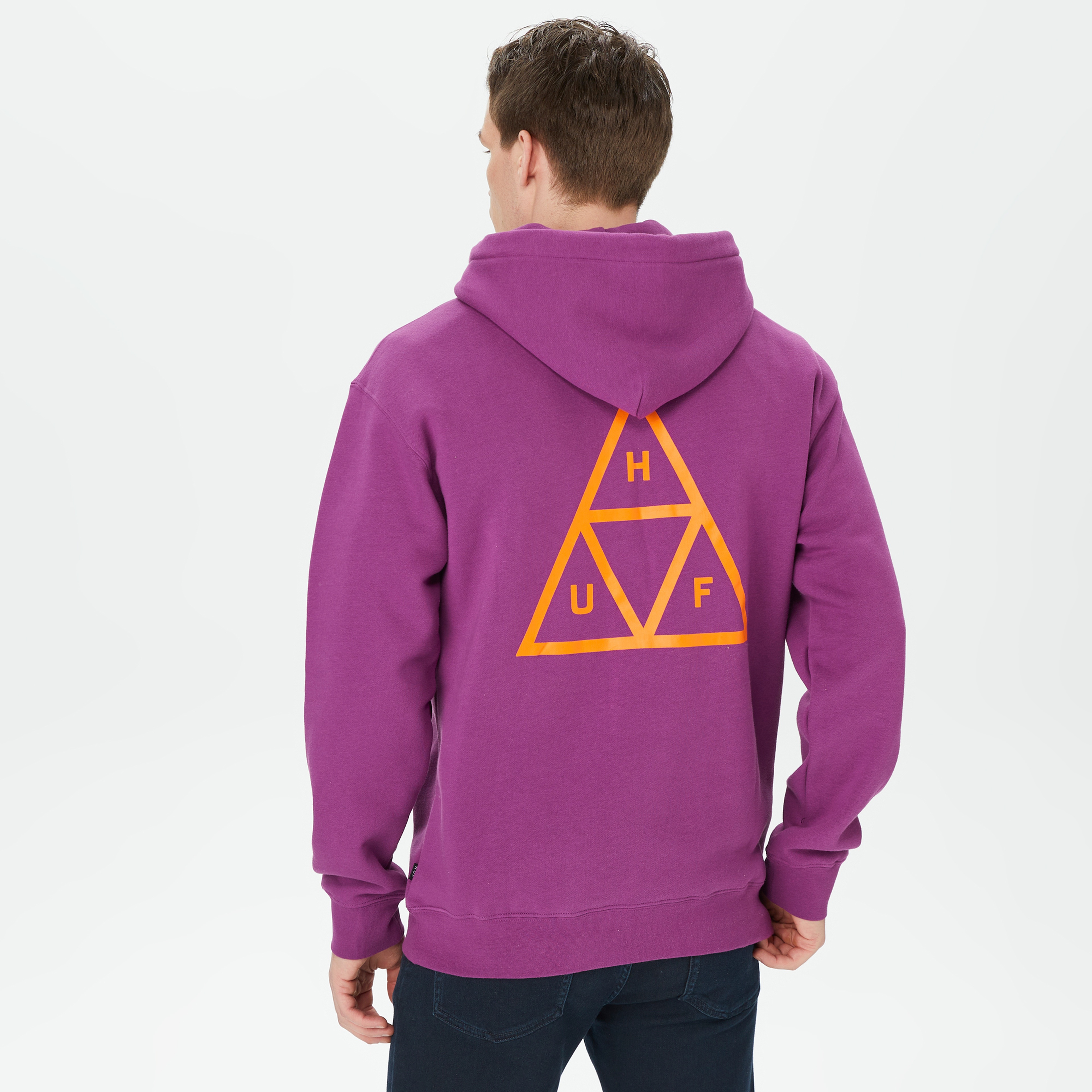 HUF Set Tt Erkek Mor Hoodie