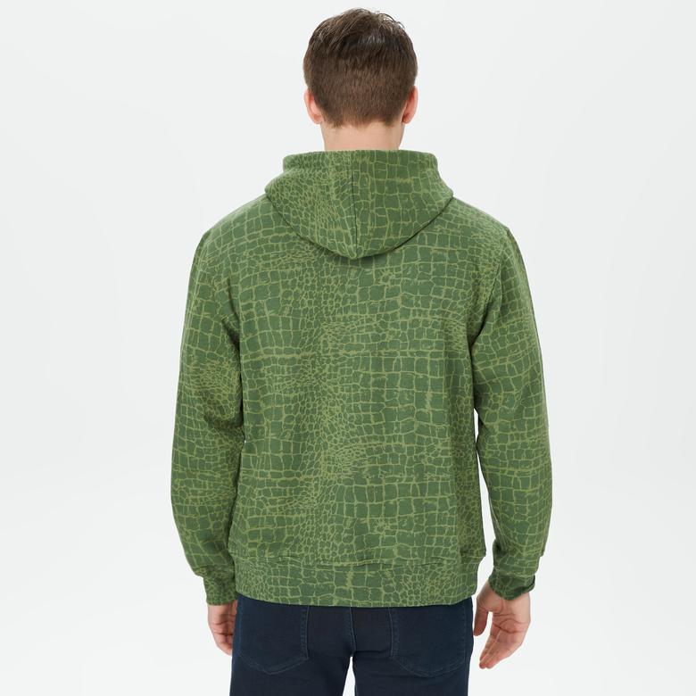 The Hundreds Croc Erkek Yeşil Hoodie
