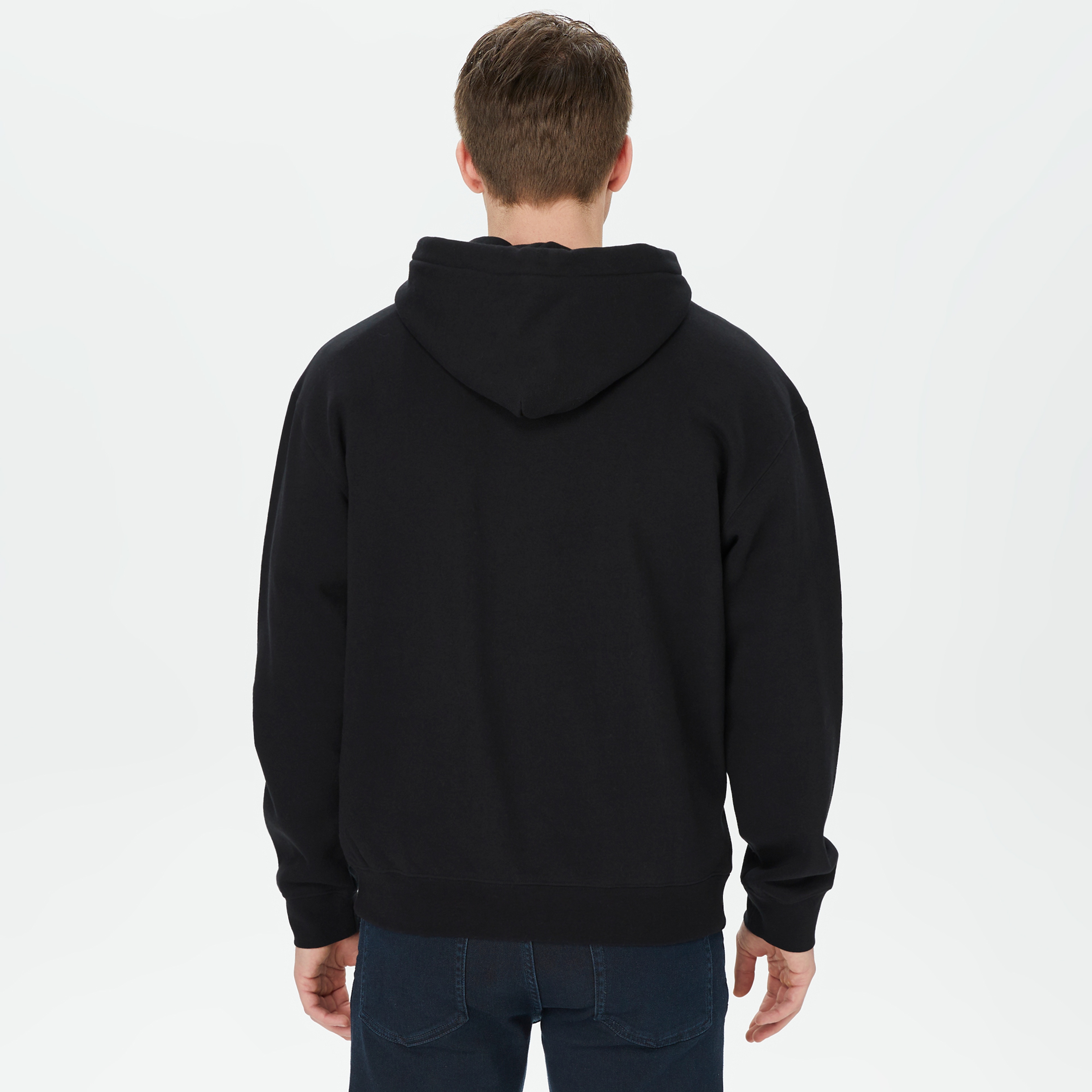 HUF Set Box Erkek Siyah Hoodie