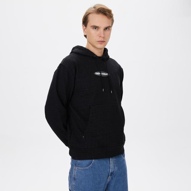 The Hundreds Croc Erkek Siyah Hoodie