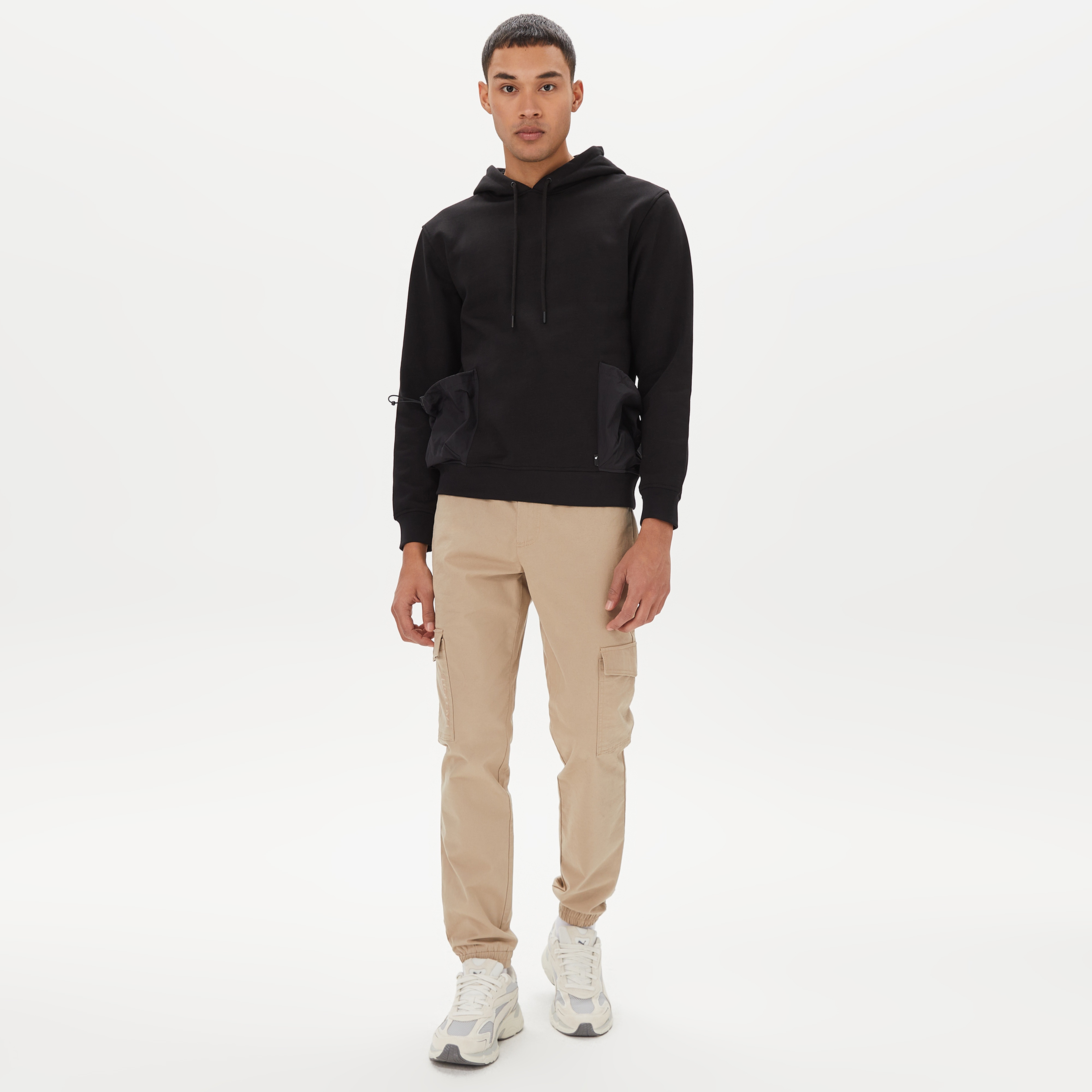 The Hundreds Bucket Erkek Siyah Hoodie