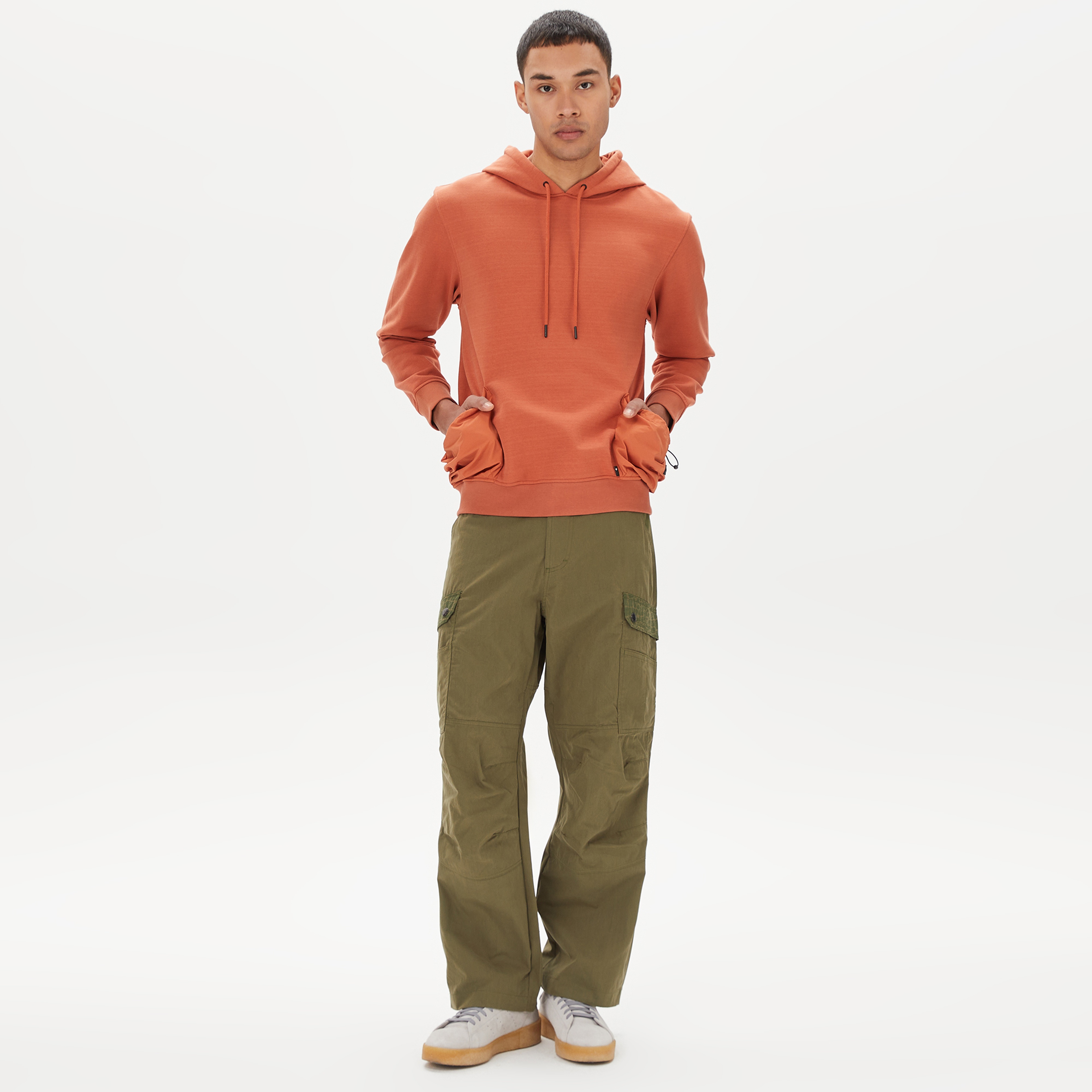 The Hundreds Bucket Erkek Turuncu Hoodie