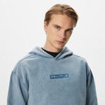 Primitive Euro Vintage Erkek Mavi Hoodie