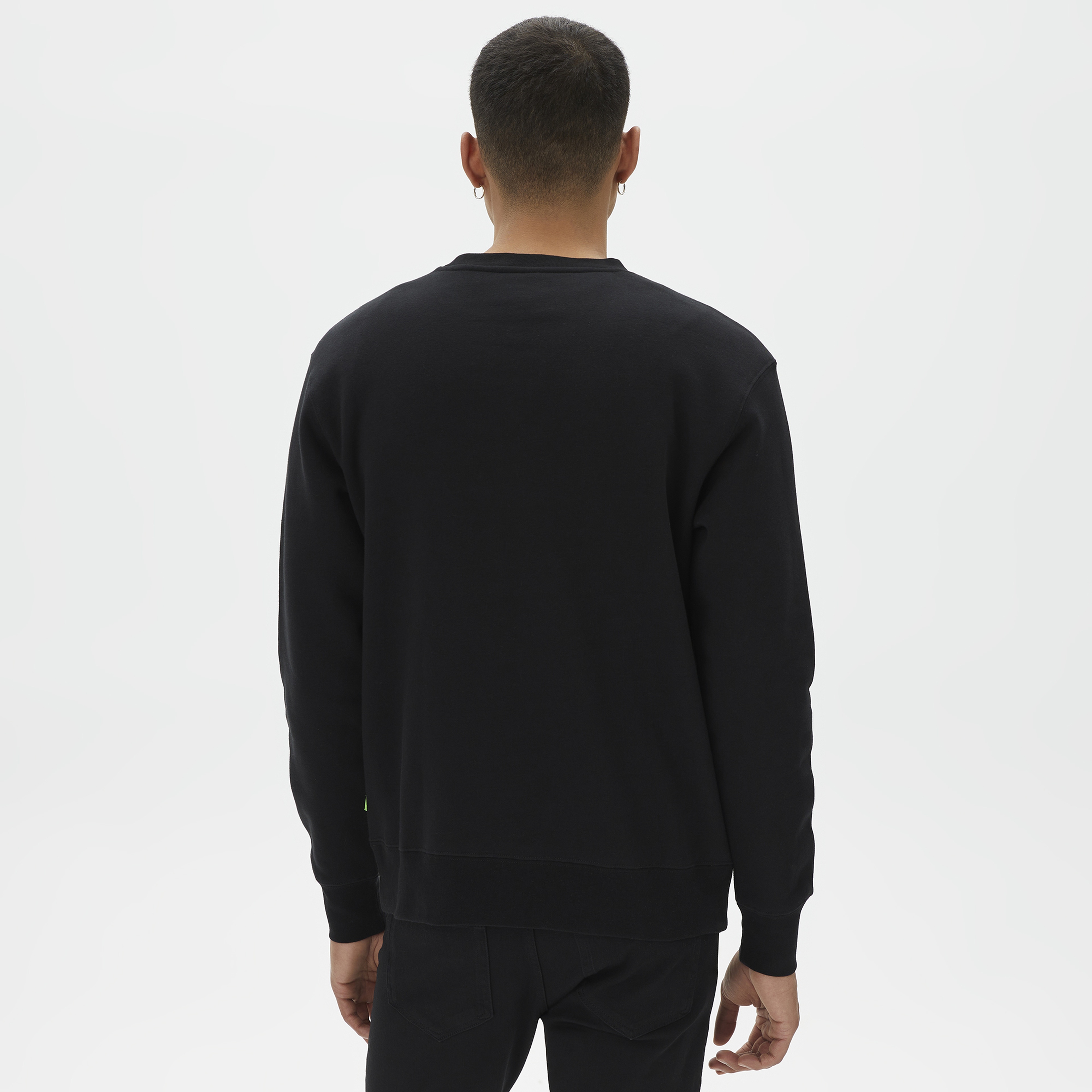 Huf Forever Torch Erkek Siyah Sweatshirt