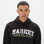 Market Super Market Pullover Erkek Siyah Hoodie