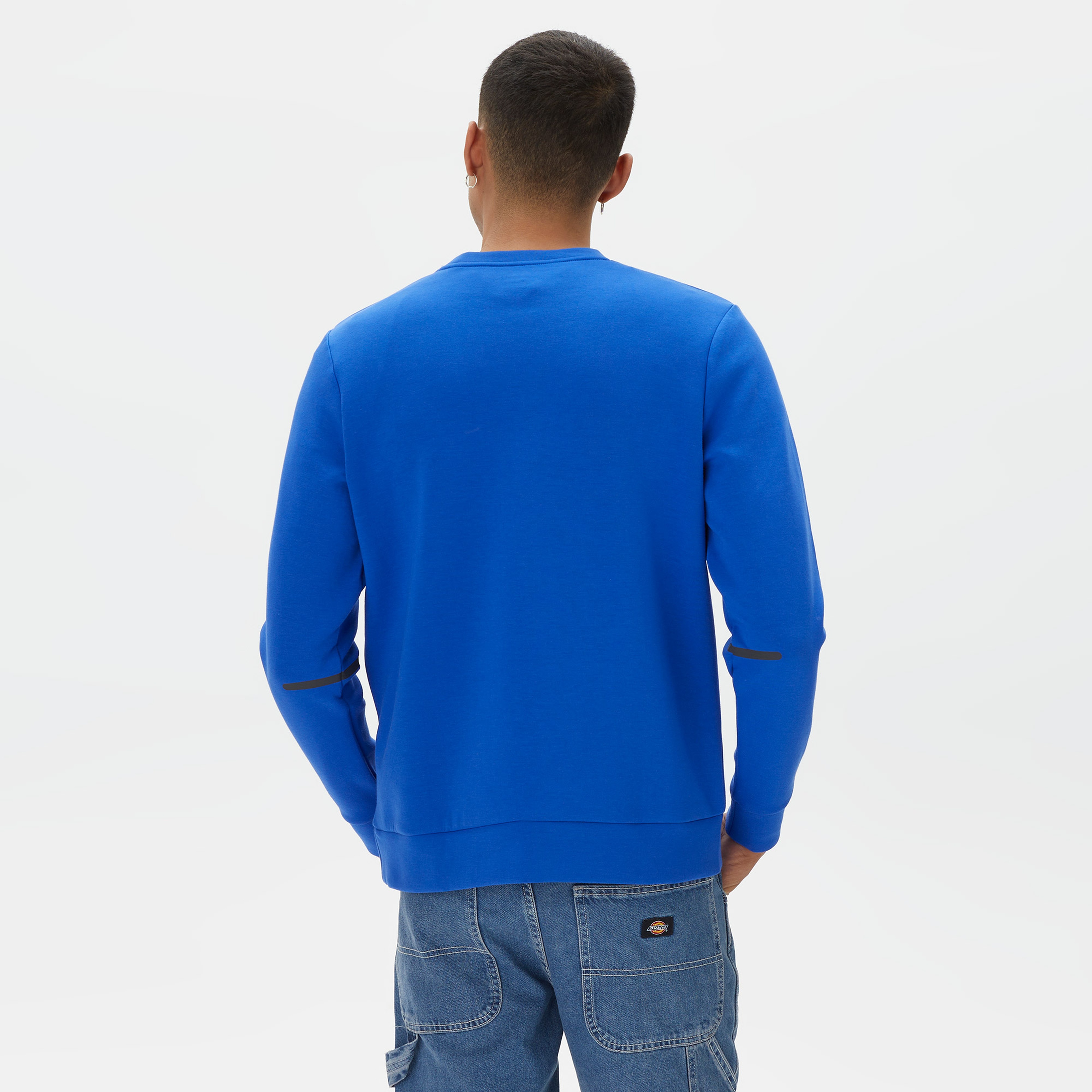 Under Armour Unstoppable Fleece Erkek Mavi Sweatshirt