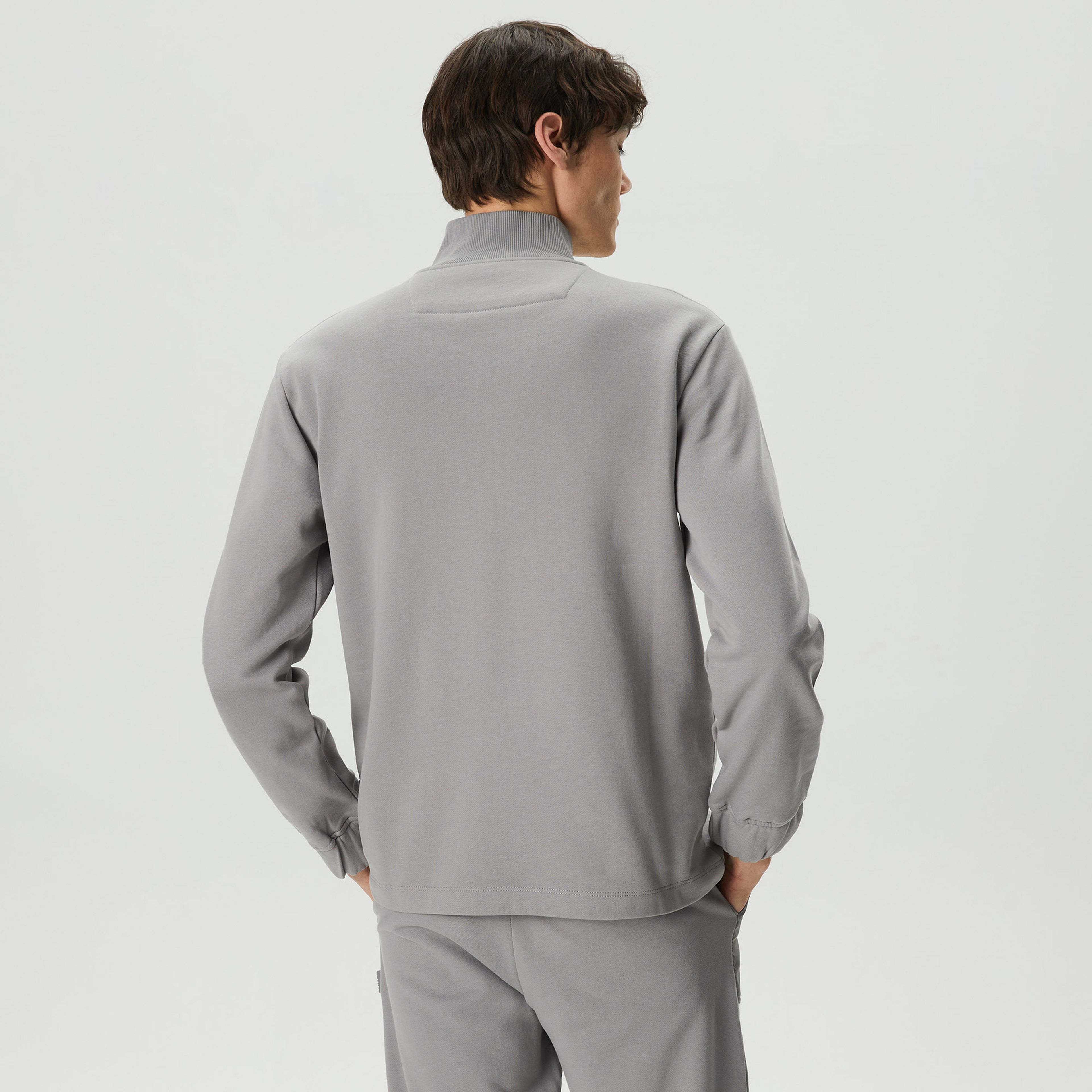 UNITED4 Erkek Gri Sweatshirt