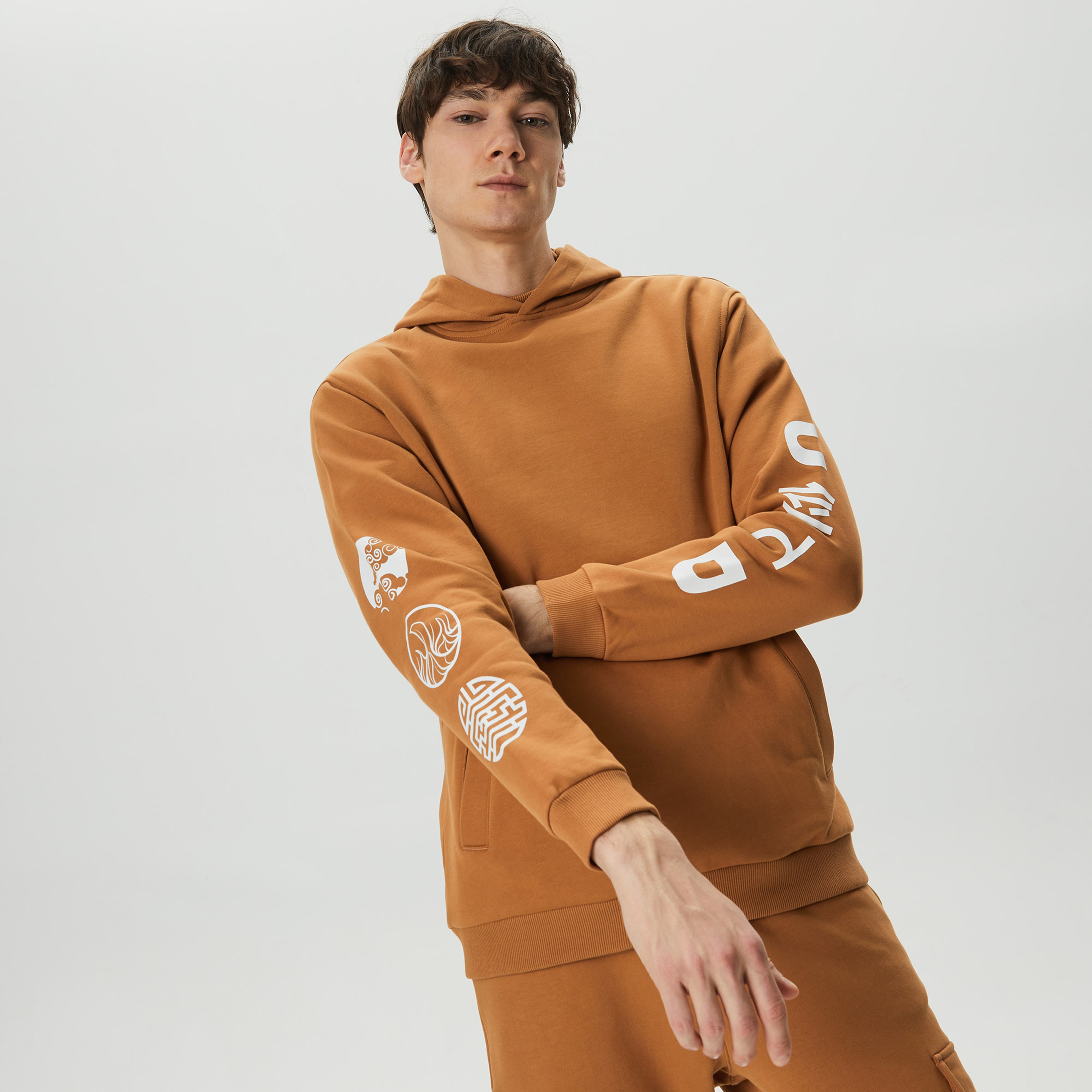 UNITED4 Erkek Kahverengi Sweatshirt