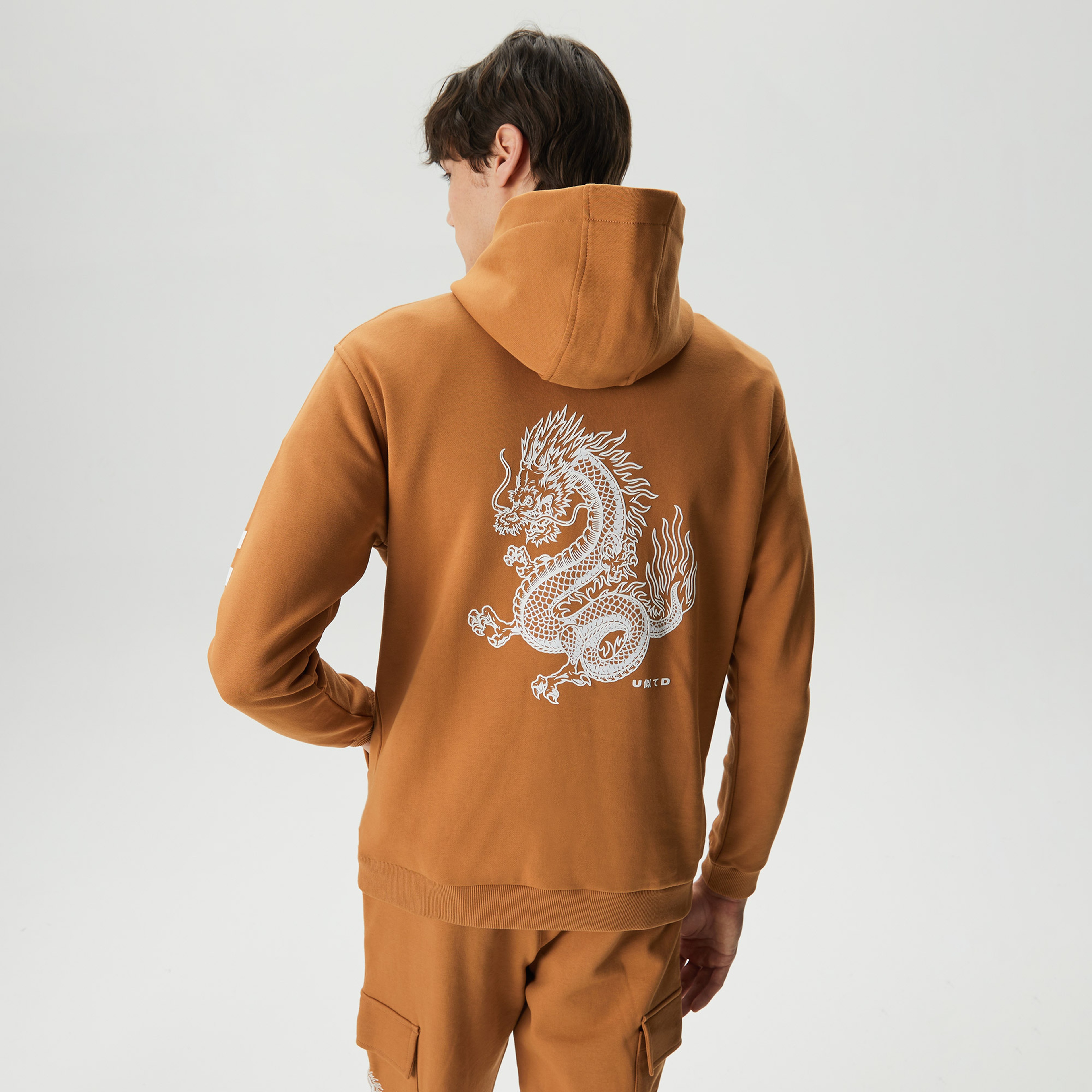 UNITED4 Erkek Kahverengi Sweatshirt