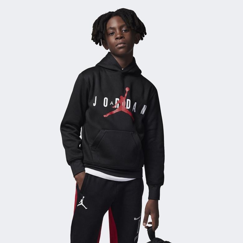 Jordan Jdb Jumpman Sustainable Çocuk Siyah Hoodie