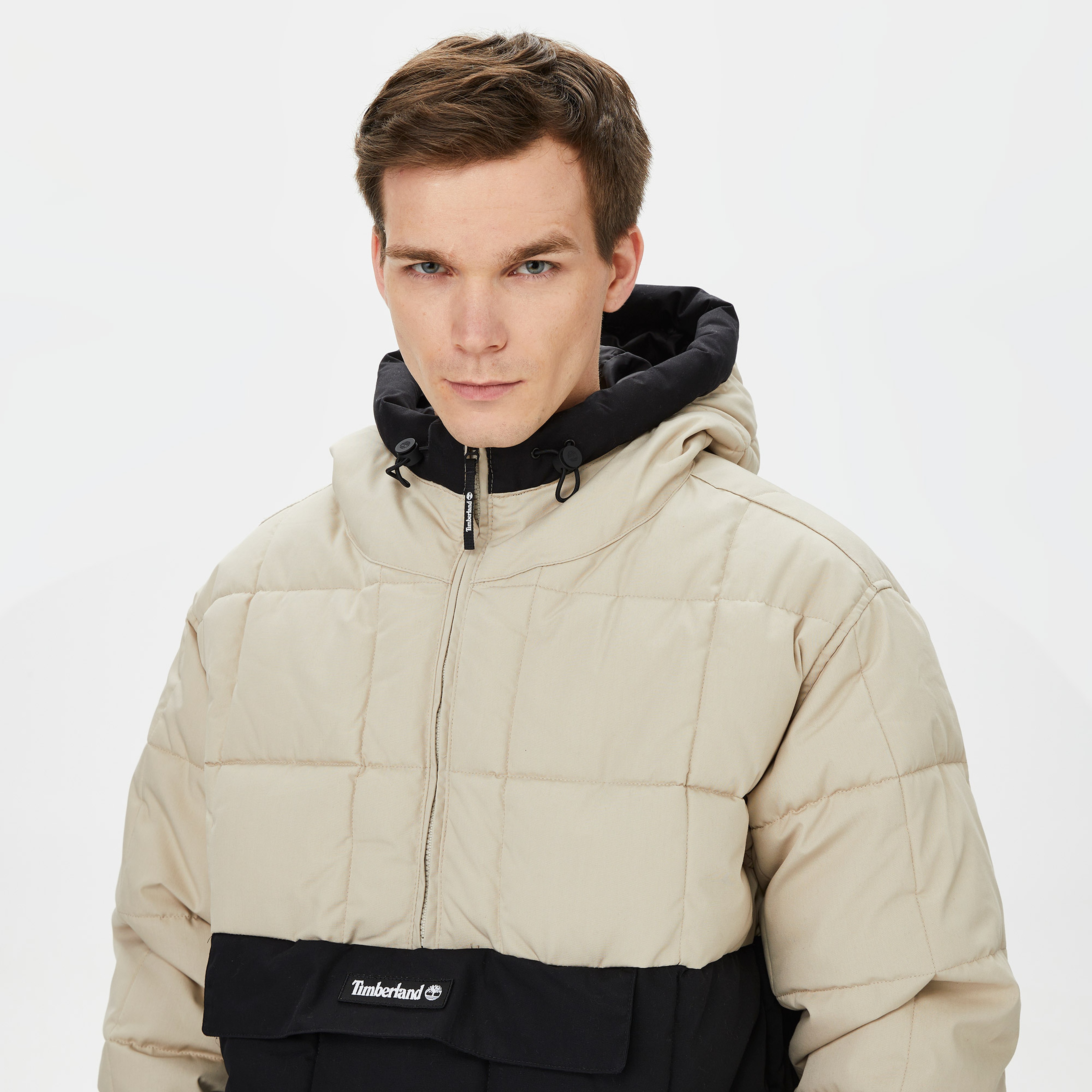 Timberland Pullover Erkek Siyah Puffer Ceket