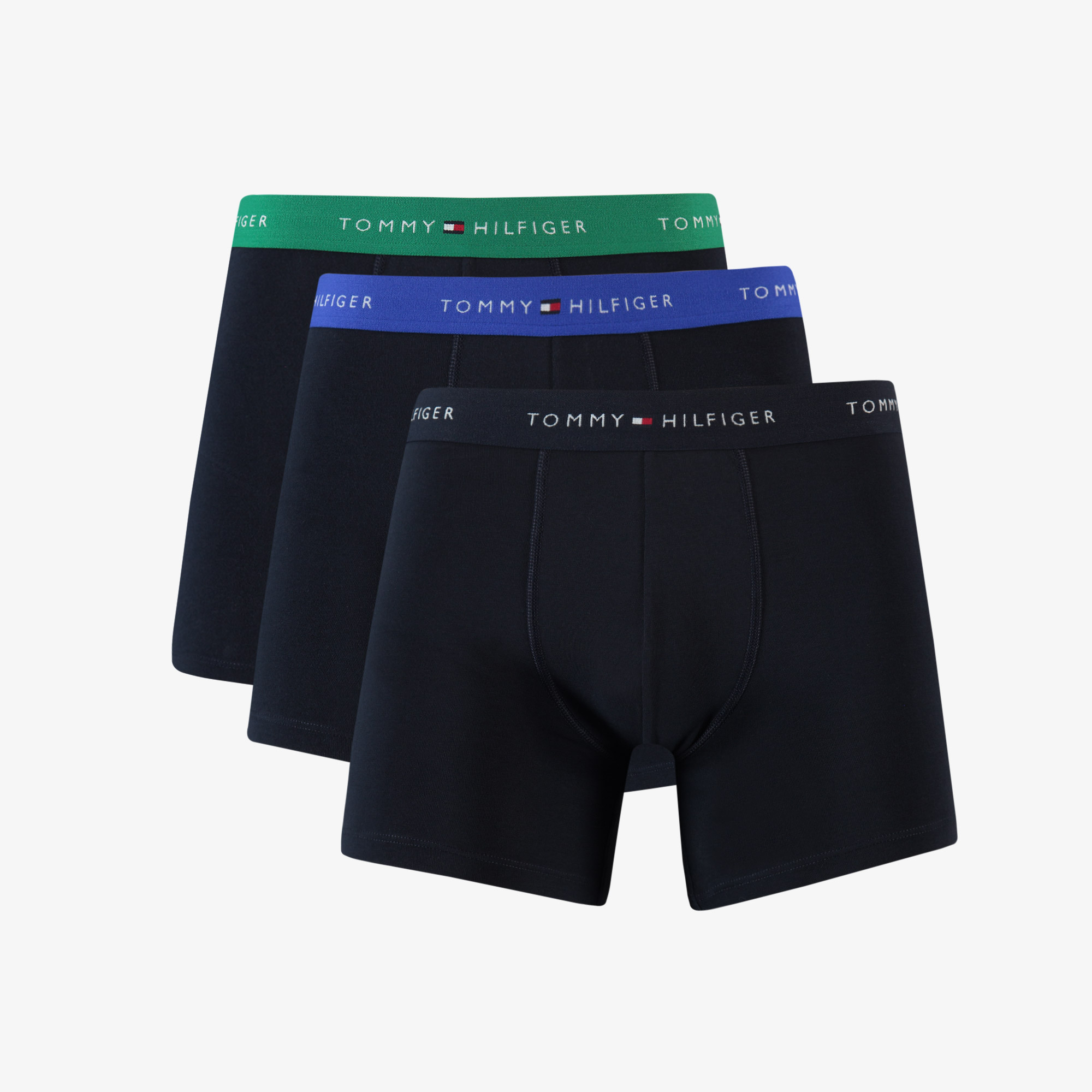 Tommy Hilfiger 3'lü Classic Erkek Lacivert Boxer