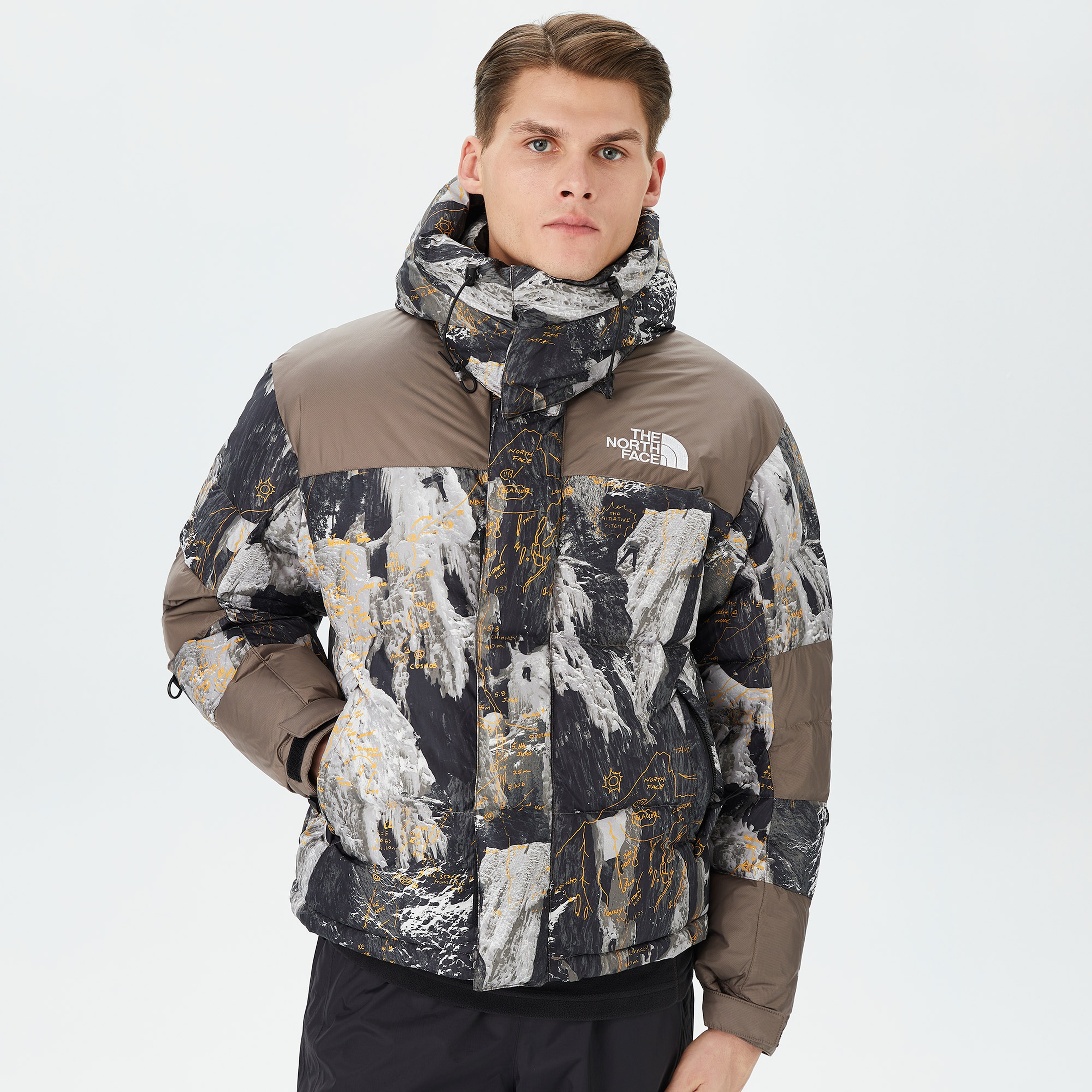 送料込みsizeM The NORTH FACE baltoro The North Face Himalayan Baltoro Erkek Gri MontLNF0A832GO3X1| Occasion