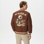 Primitive Badlands Varsity Erkek Kahverengi Ceket