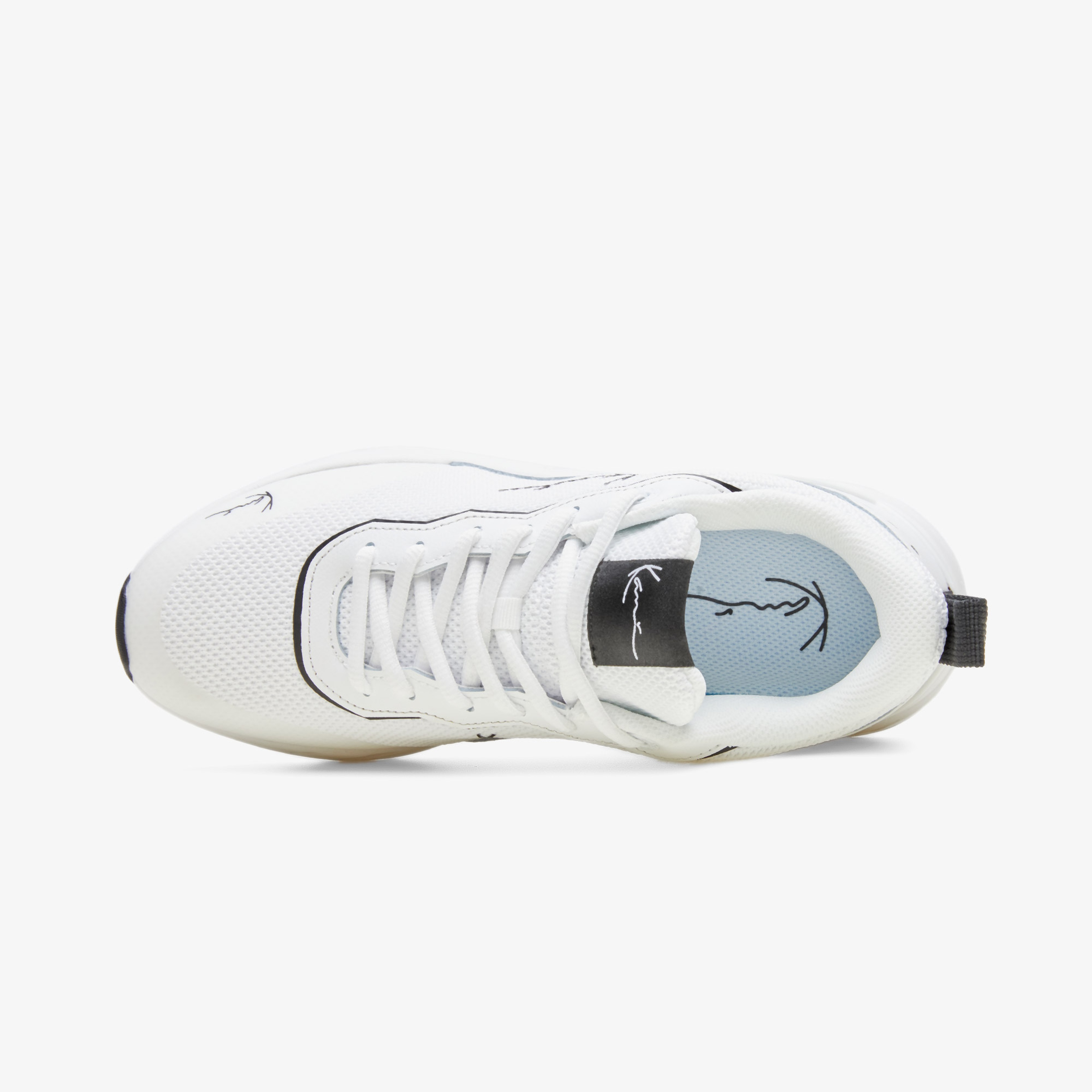 Karl Kani Hood Runner Erkek Beyaz/Siyah Sneaker