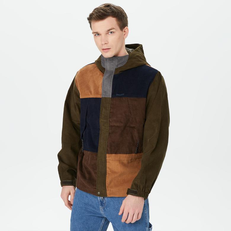 HUF Contrast Cord Mountain Erkek Yeşil Ceket