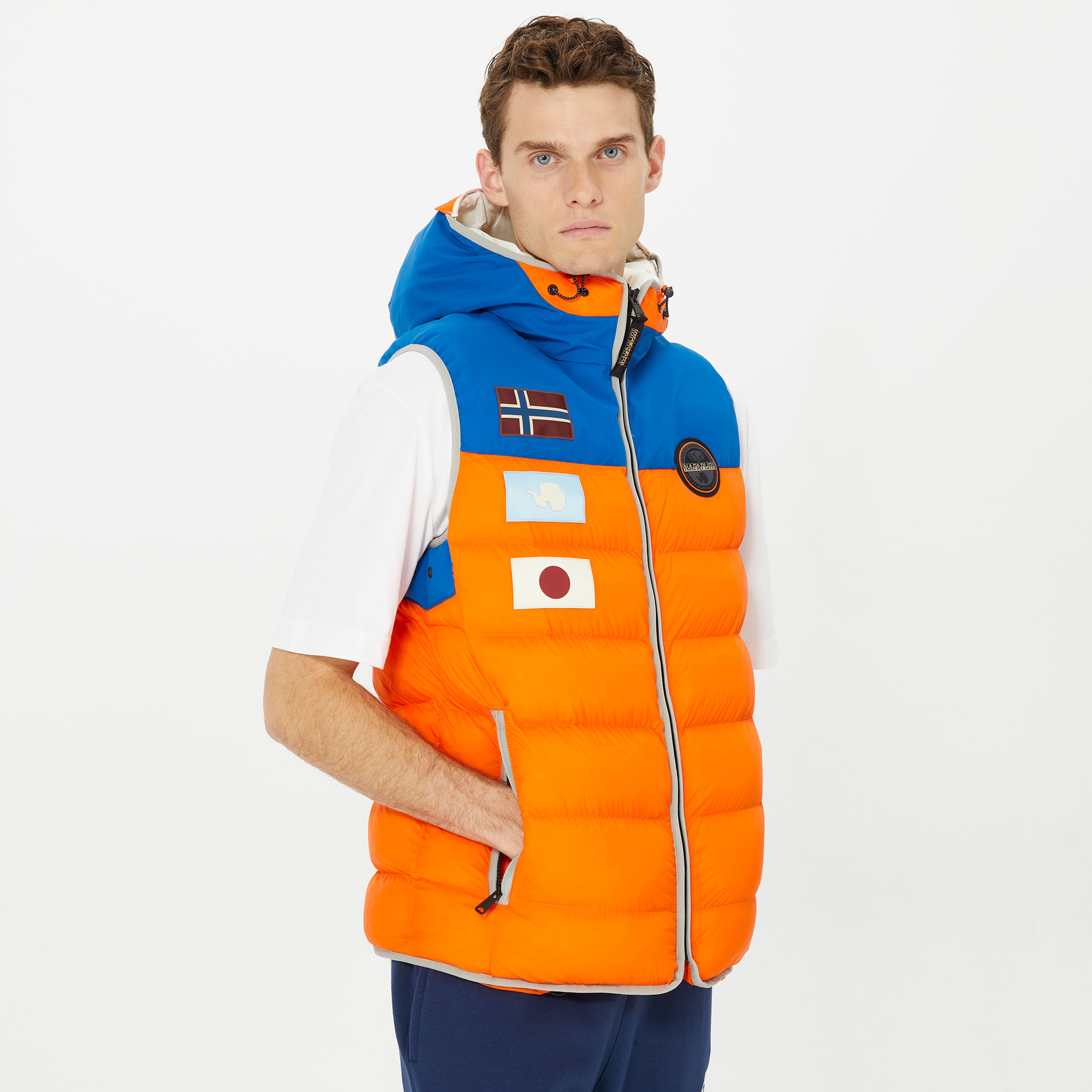 Napapijri A-Shackleton V Erkek Turuncu Mont