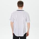 Karl Kani Retro Patch Block College  Erkek Siyah/Mor/Beyaz Gömlek