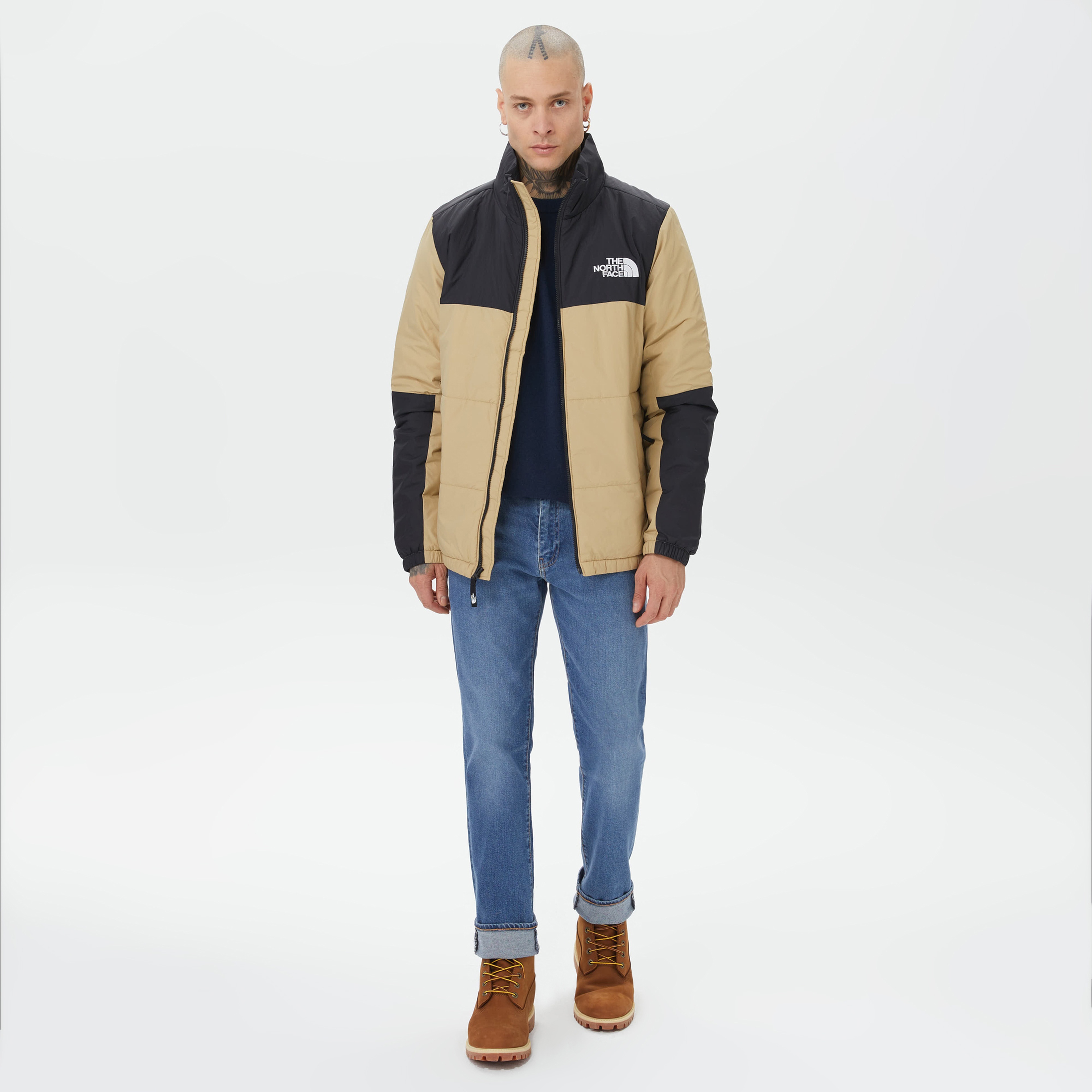 The North Face Gosei Puffer Erkek Siyah/Kahverengi Mont