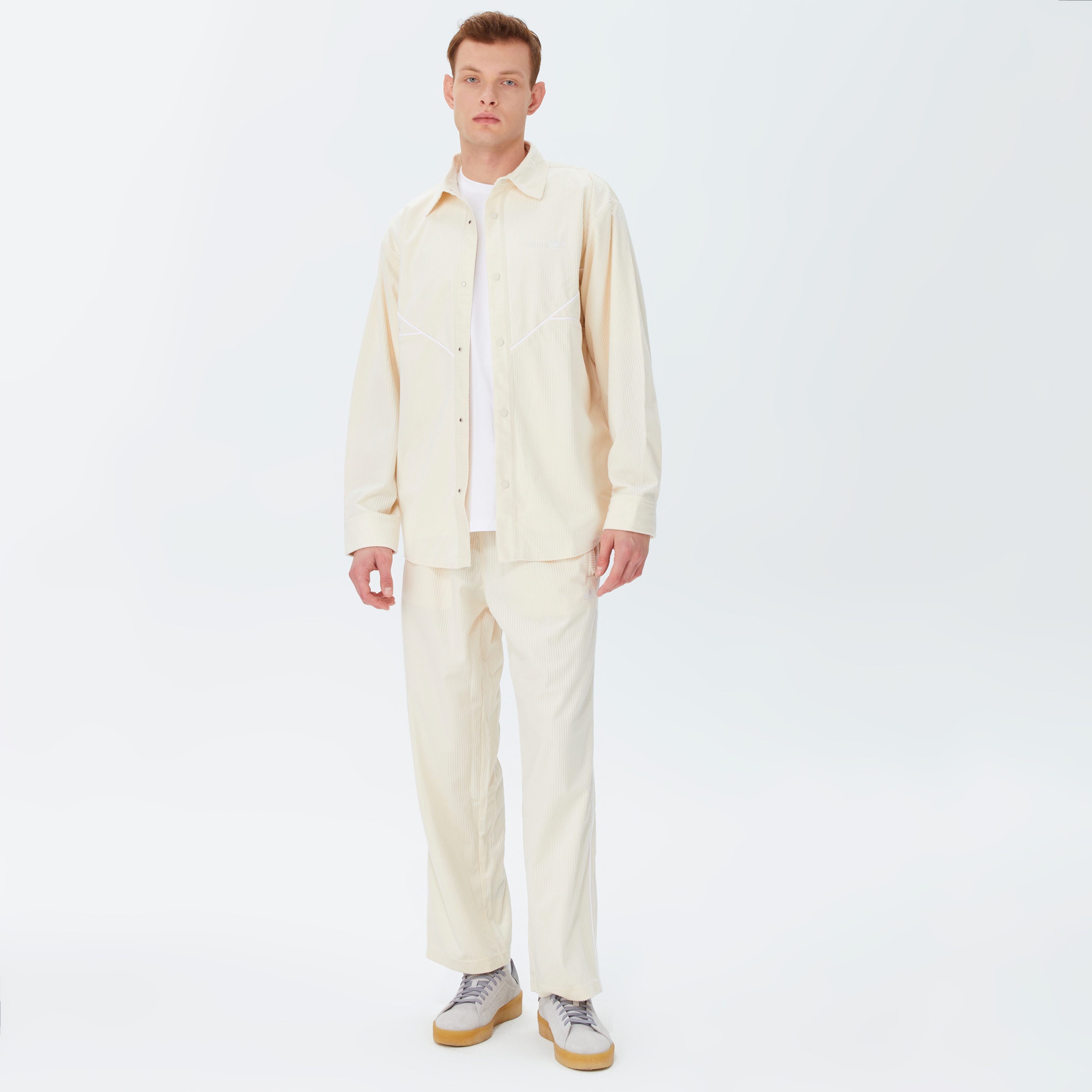 adidas C+ Erkek Bej Gömlek