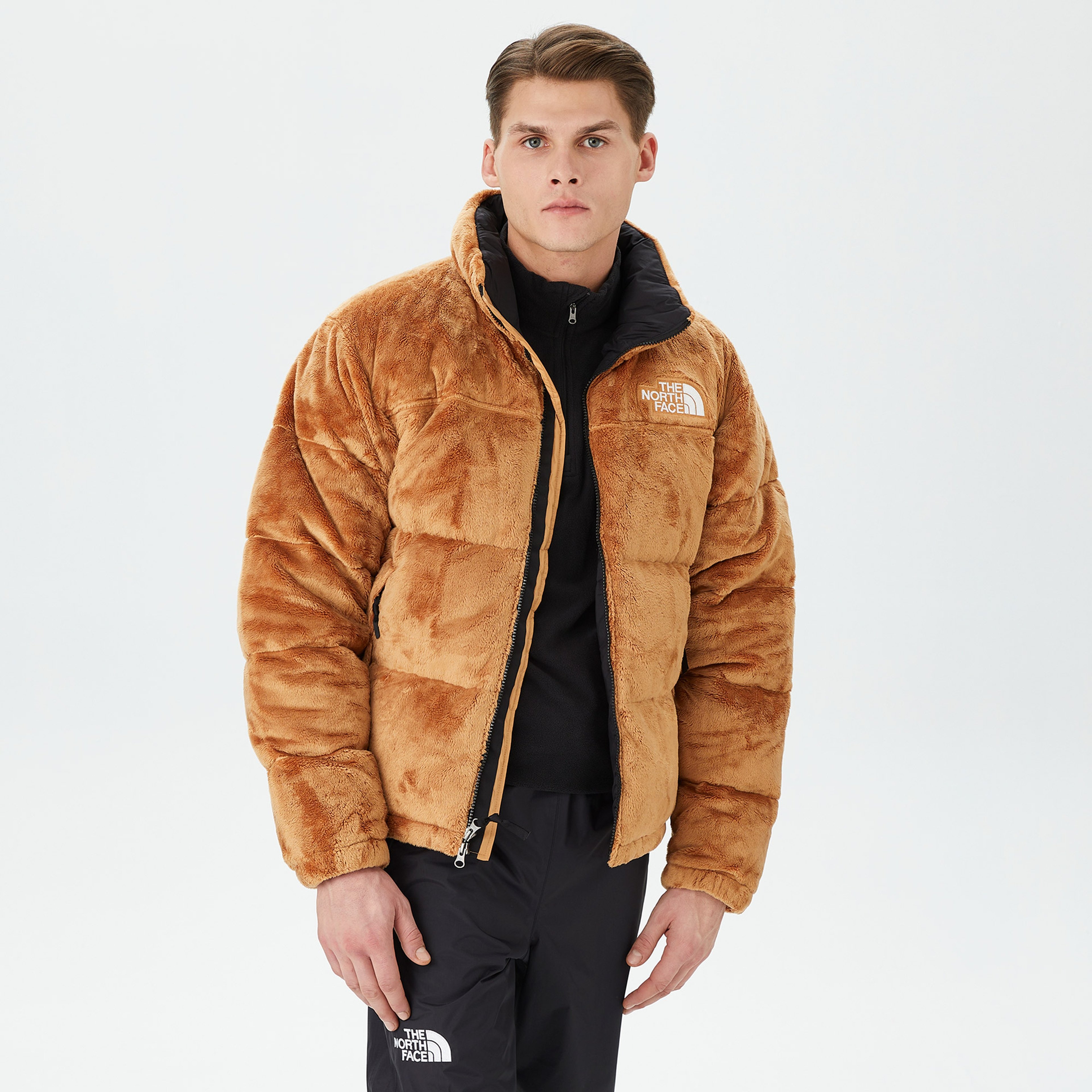 The North Face Versa Velour Nuptse Erkek Kahverengi Mont